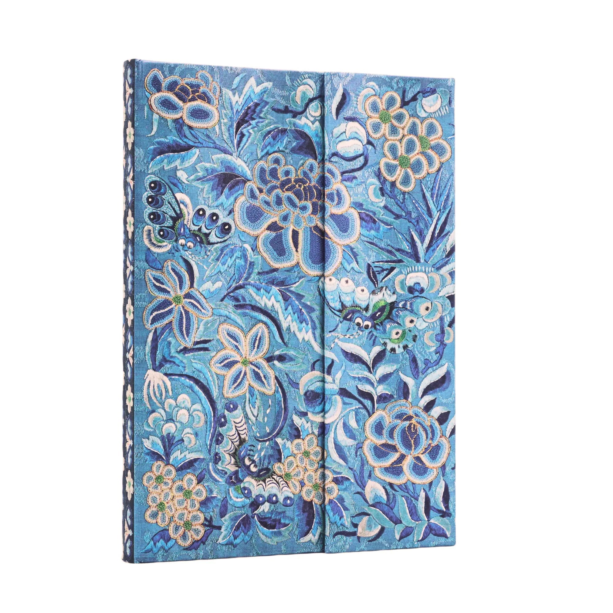 Carnet PAPERBLANKS Saule Bleu - Midi - Hardcover - Ligné - 144p - 9781439798959