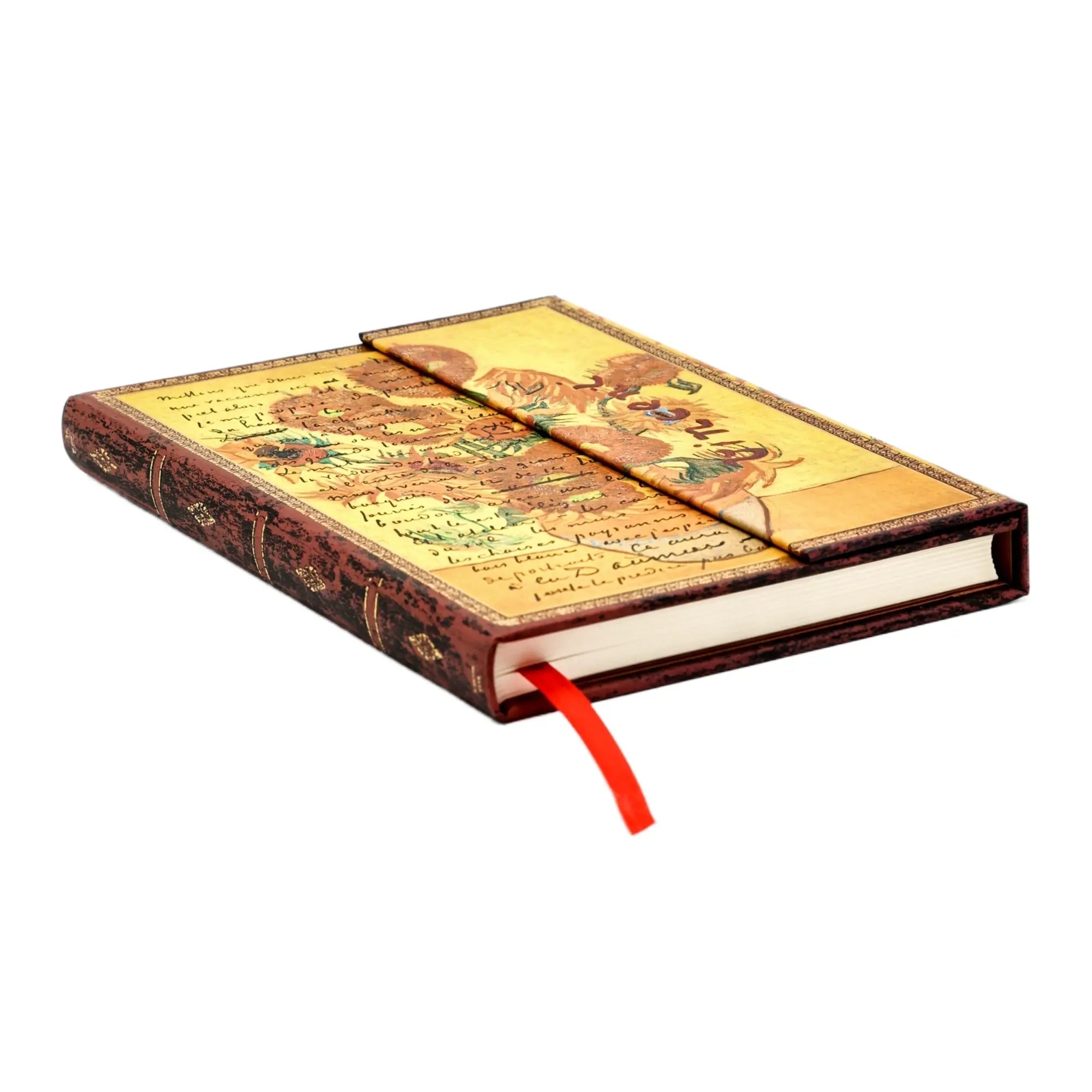 Carnet PAPERBLANKS Van Gogh, Tournesols - Midi - Hardcover - Ligné - 144p - 9780349715209