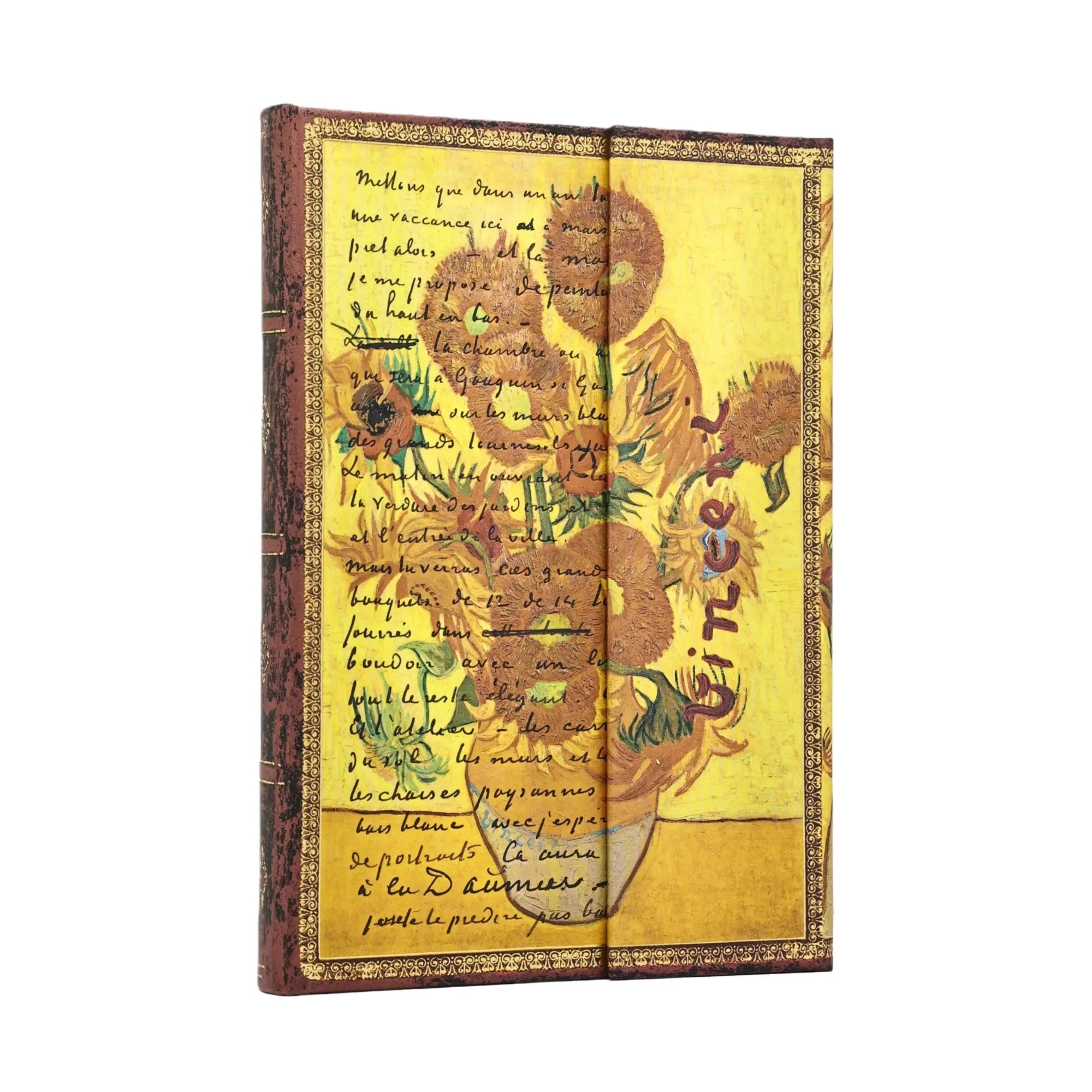 Carnet PAPERBLANKS Van Gogh, Tournesols - Midi - Hardcover - Ligné - 144p - 9780349715209