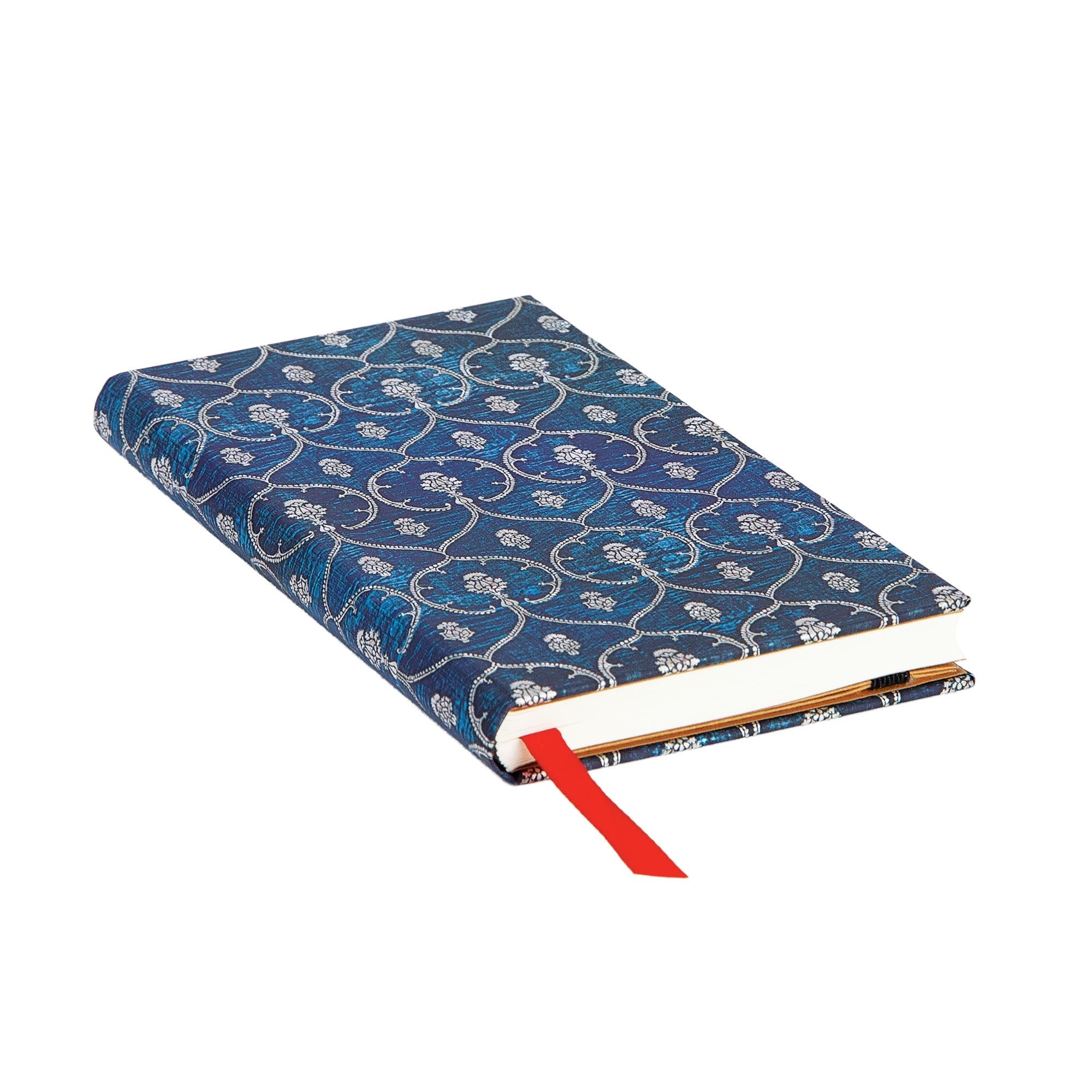 Carnet PAPERBLANKS Velours Bleu - Slim - Hardcover - Ligné - 176p - 9781439763889