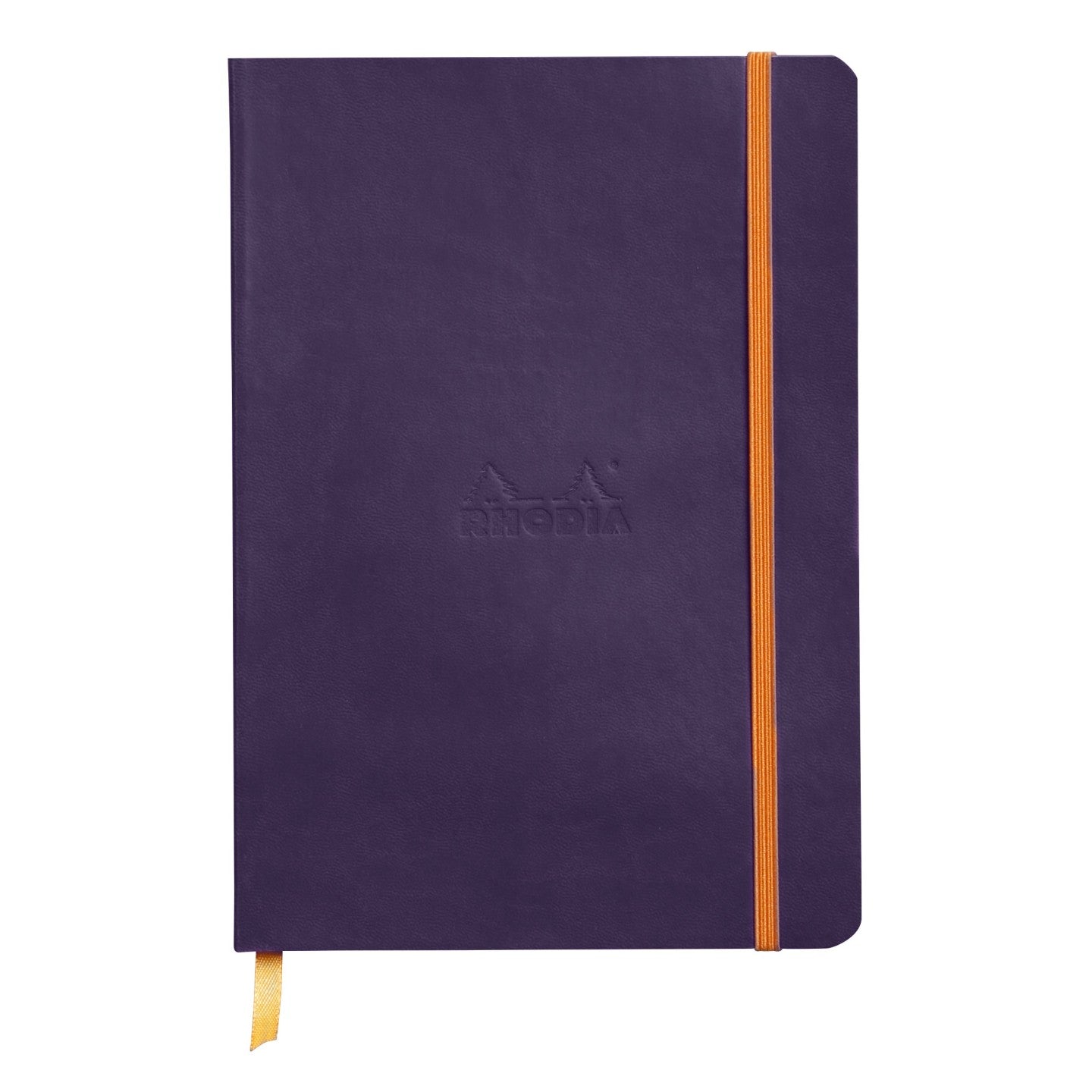 Carnet RHODIA Rhodiarama - A5 - Softcover - Ligné - Aubergine - 3663619213024