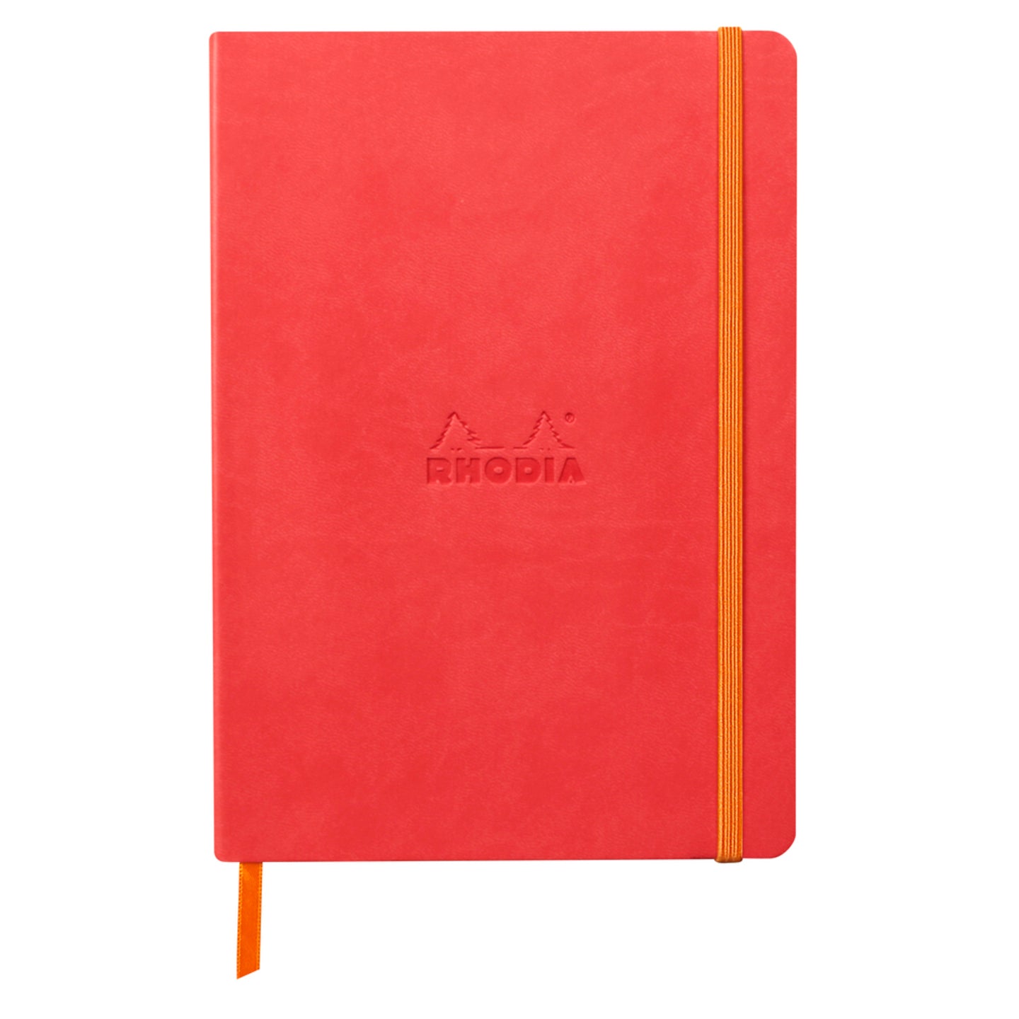 Carnet RHODIA Rhodiarama - A5 - Softcover - Ligné - Corail - 3037921173800