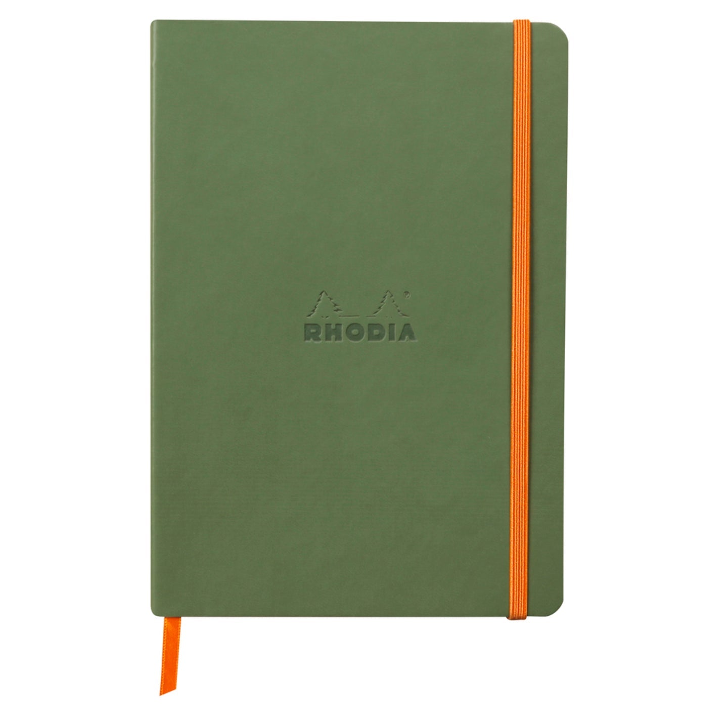 Carnet RHODIA Rhodiarama - A5 - Softcover - Ligné - Sauge - 3037921173749