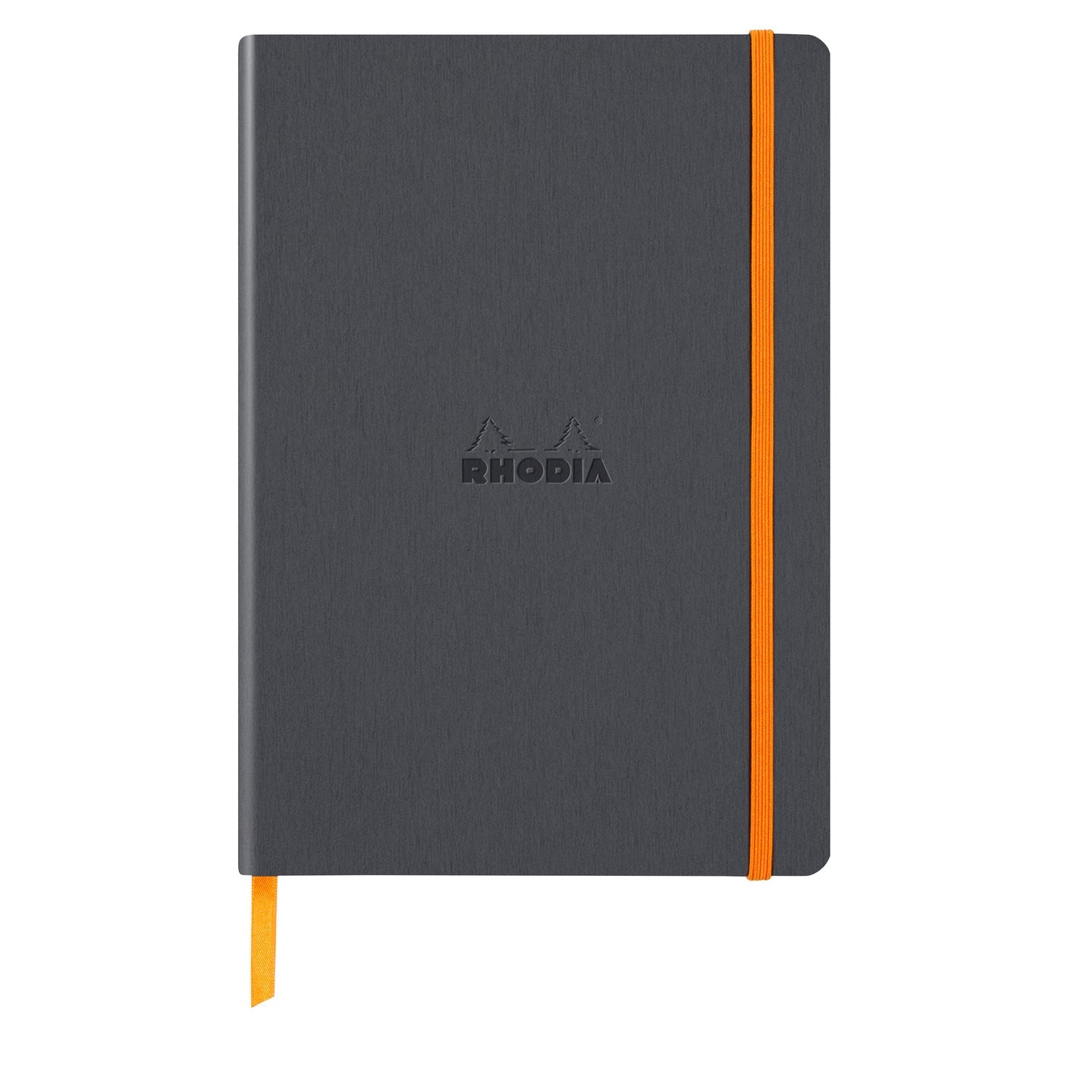 Carnet RHODIA Rhodiarama - A5 - Softcover - Ligné - Titane - 3037921173855