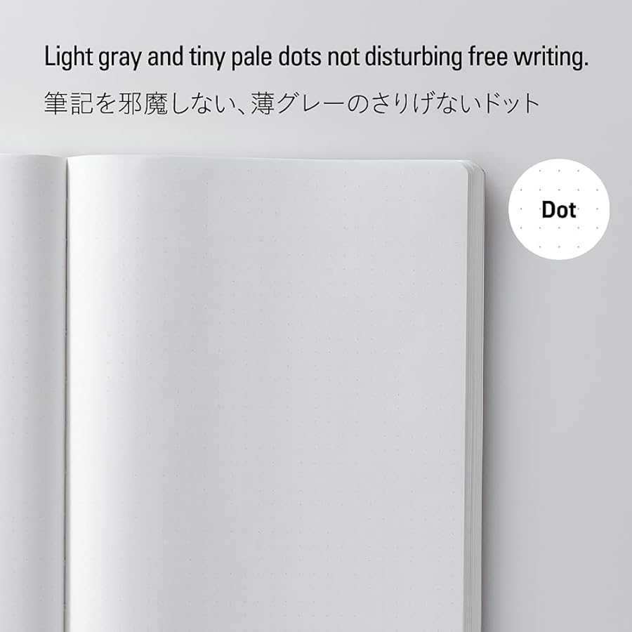 Carnet STÁLOGY 365Days Notebook - A5 - Softcover - Pointillé - Yellow - 4904140081508