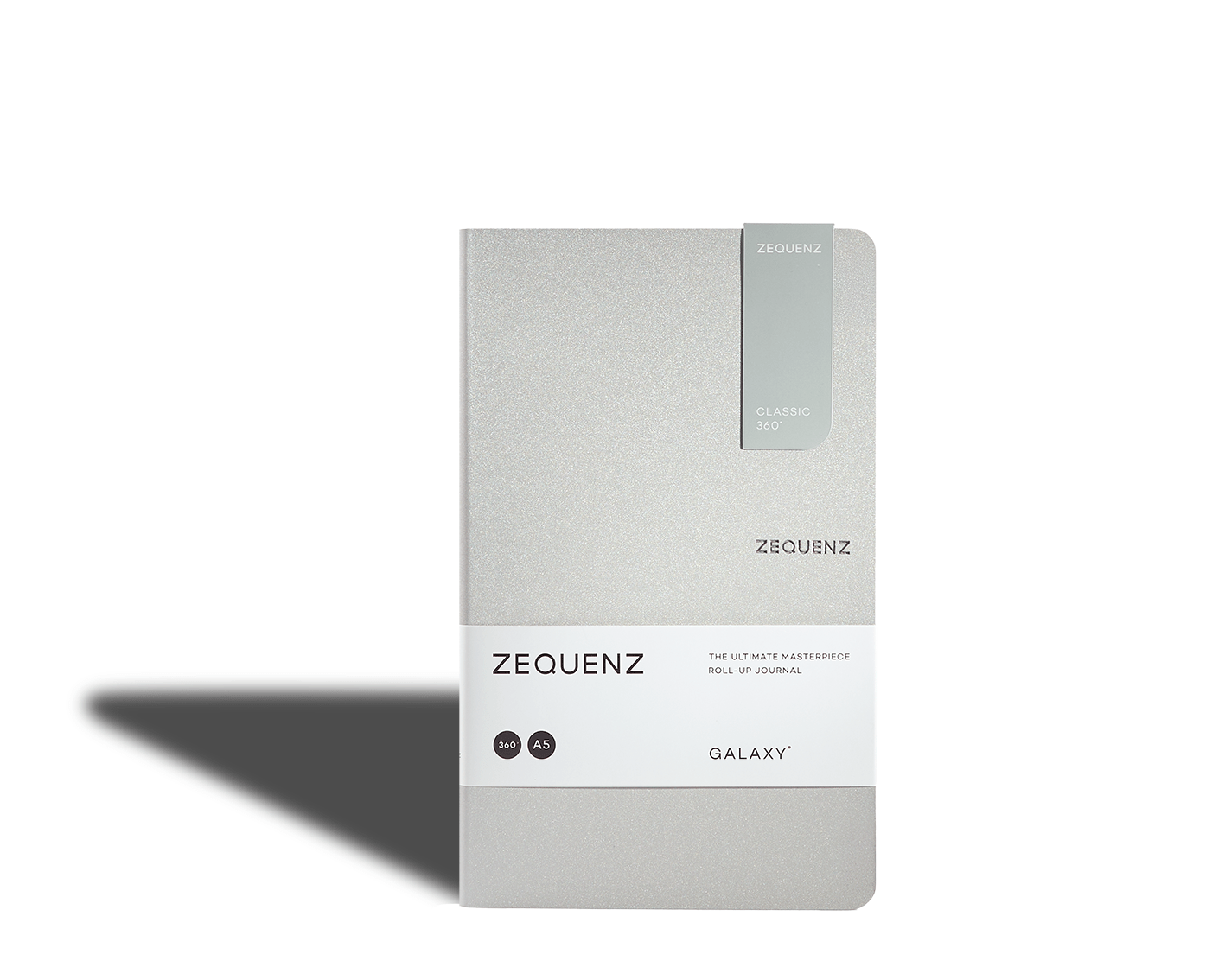 Carnet ZEQUENZ Galaxy - A5 - Ligné - Silver Star - 