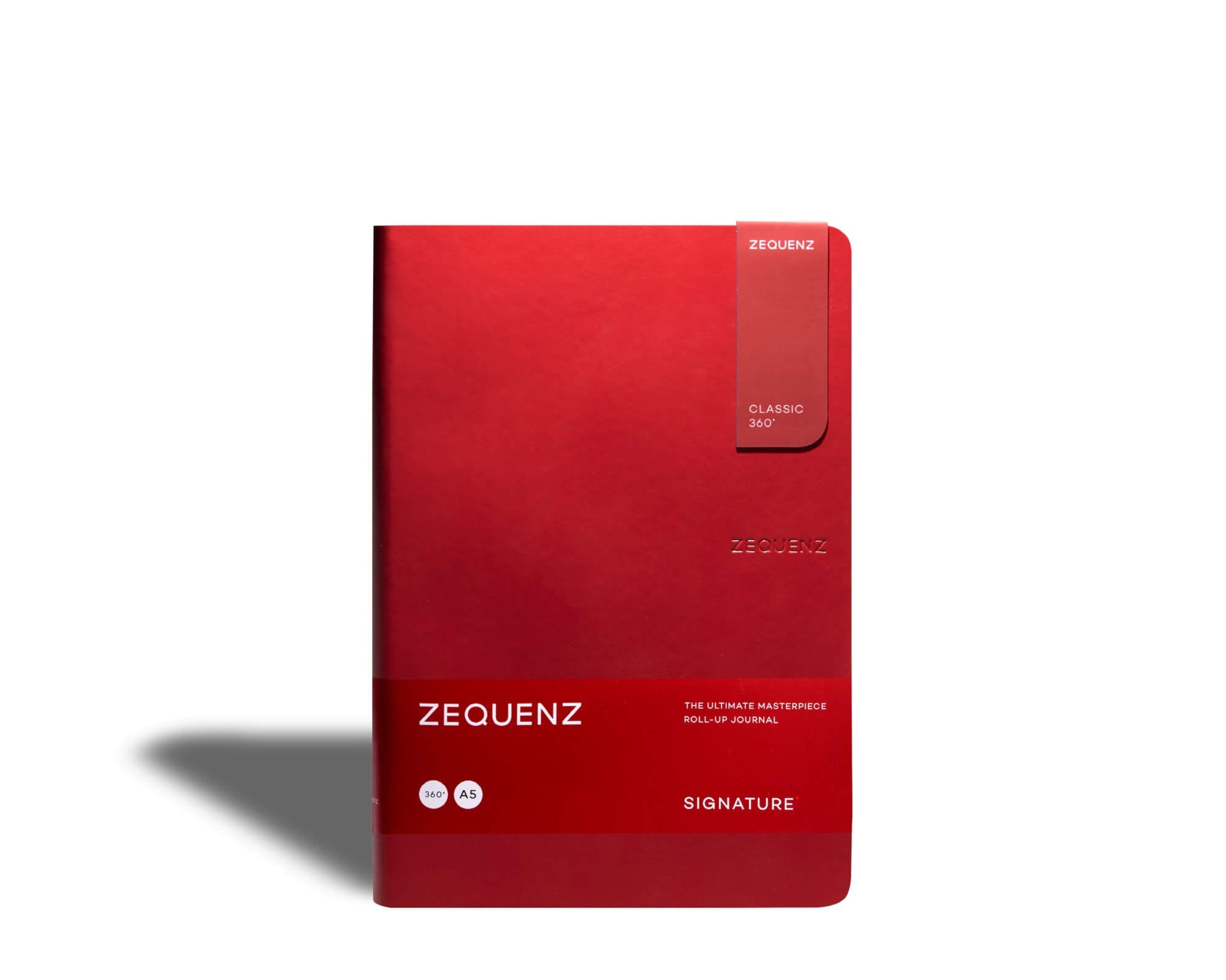 Carnet ZEQUENZ Signature Classic - A5 - Uni - Red - 8859340500044