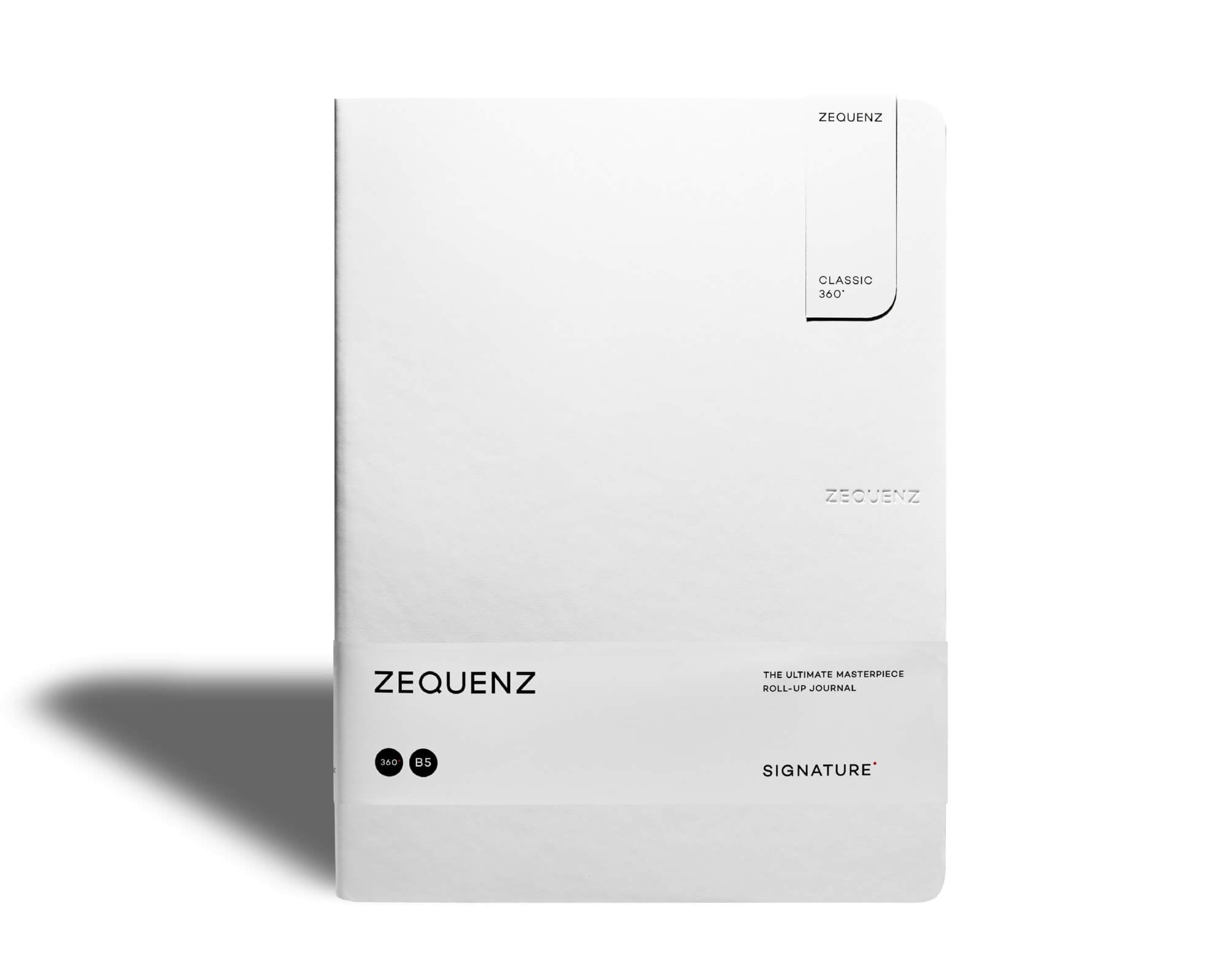 Carnet ZEQUENZ Signature Lite - B5 - Uni - White - 8859340500525