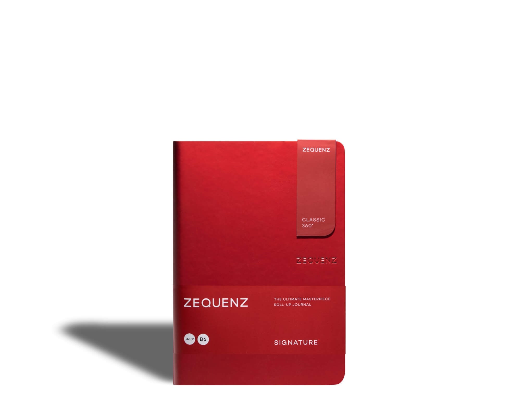 Carnet ZEQUENZ Signature Lite - B6 - Quadrillé - Red - 8859340500686