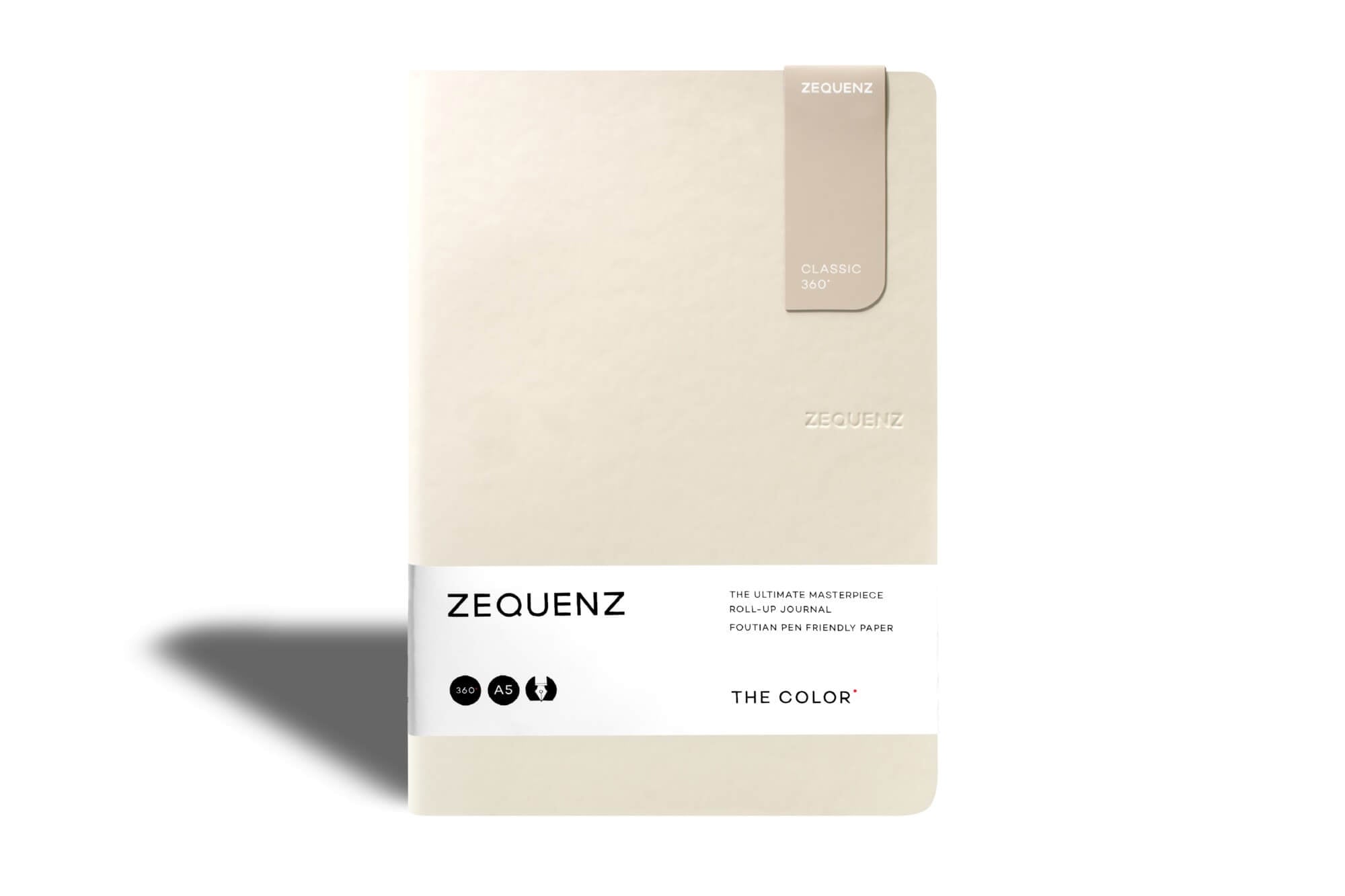 Carnet ZEQUENZ The Color - A5 - Uni - Beige - 8859340511460
