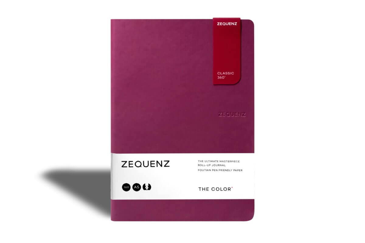 Carnet ZEQUENZ The Color - A5 - Uni - Berry - 8859340511828