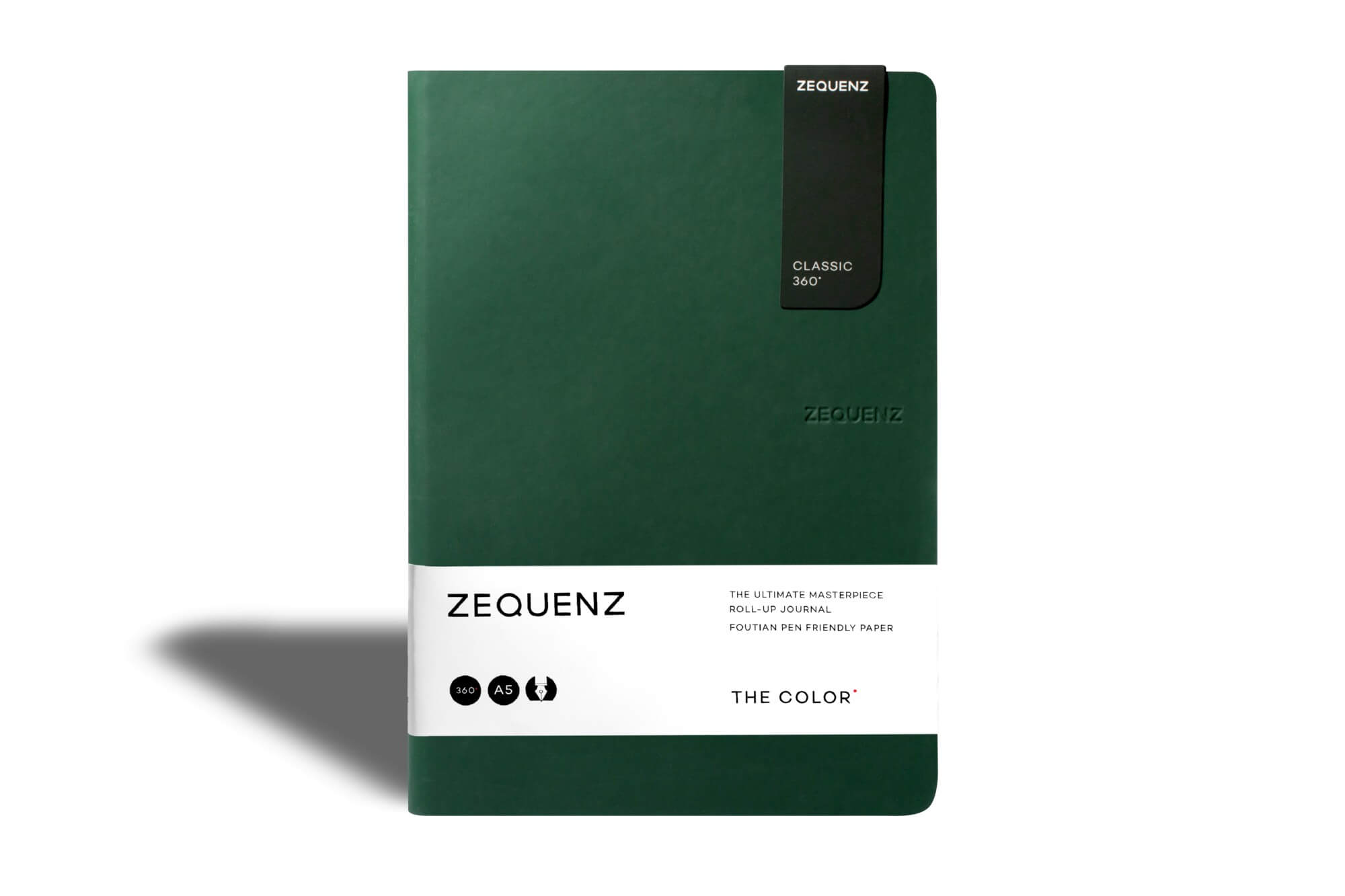 Carnet ZEQUENZ The Color - A5 - Uni - Emerald - 