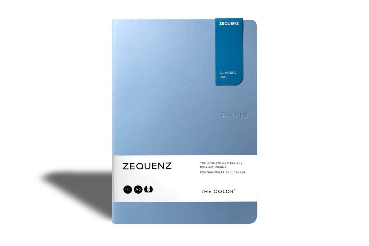 Carnet ZEQUENZ The Color - A5 - Uni - Light Blue - 8859340511583