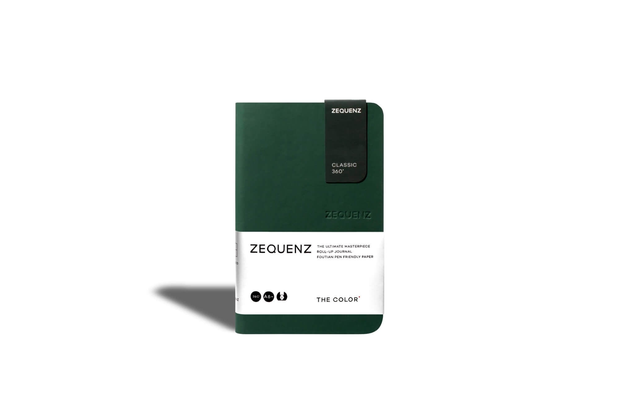 Carnet ZEQUENZ The Color - A6 - Uni - Emerald - 
