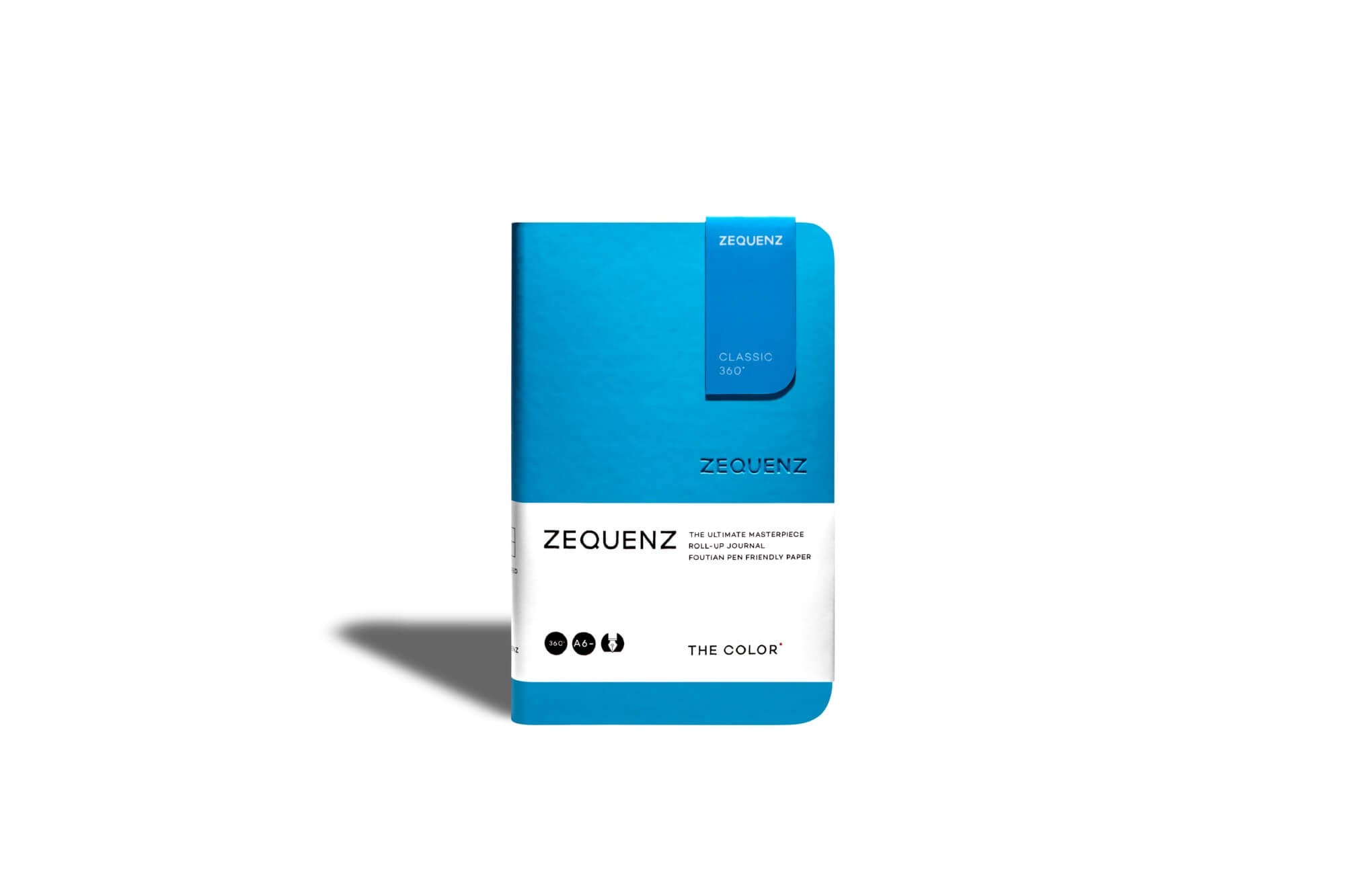 Carnet ZEQUENZ The Color - A6 - Uni - Ocean - 8859340517844
