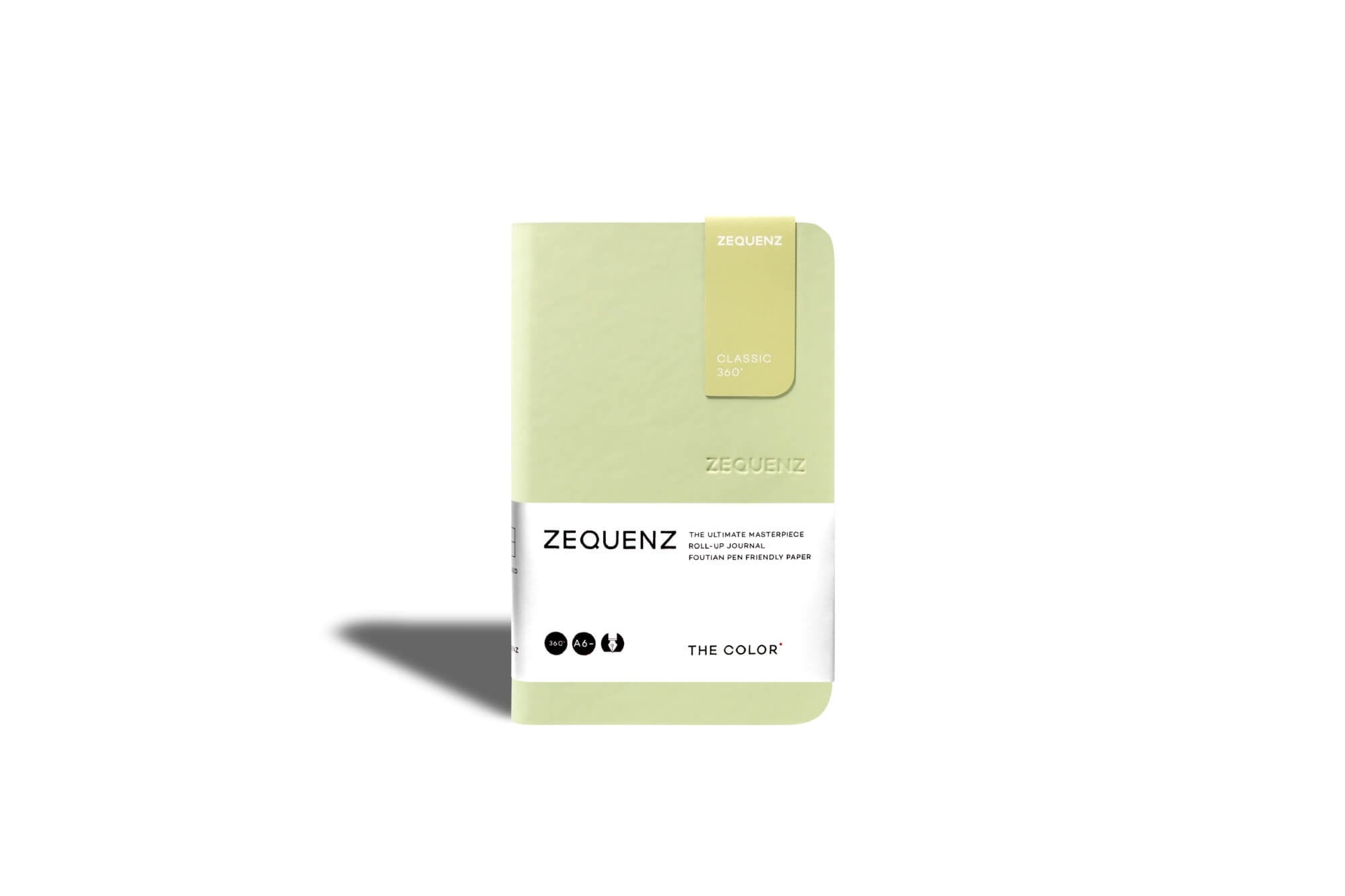 Carnet ZEQUENZ The Color - A6 - Uni - Olive - 8859340512740