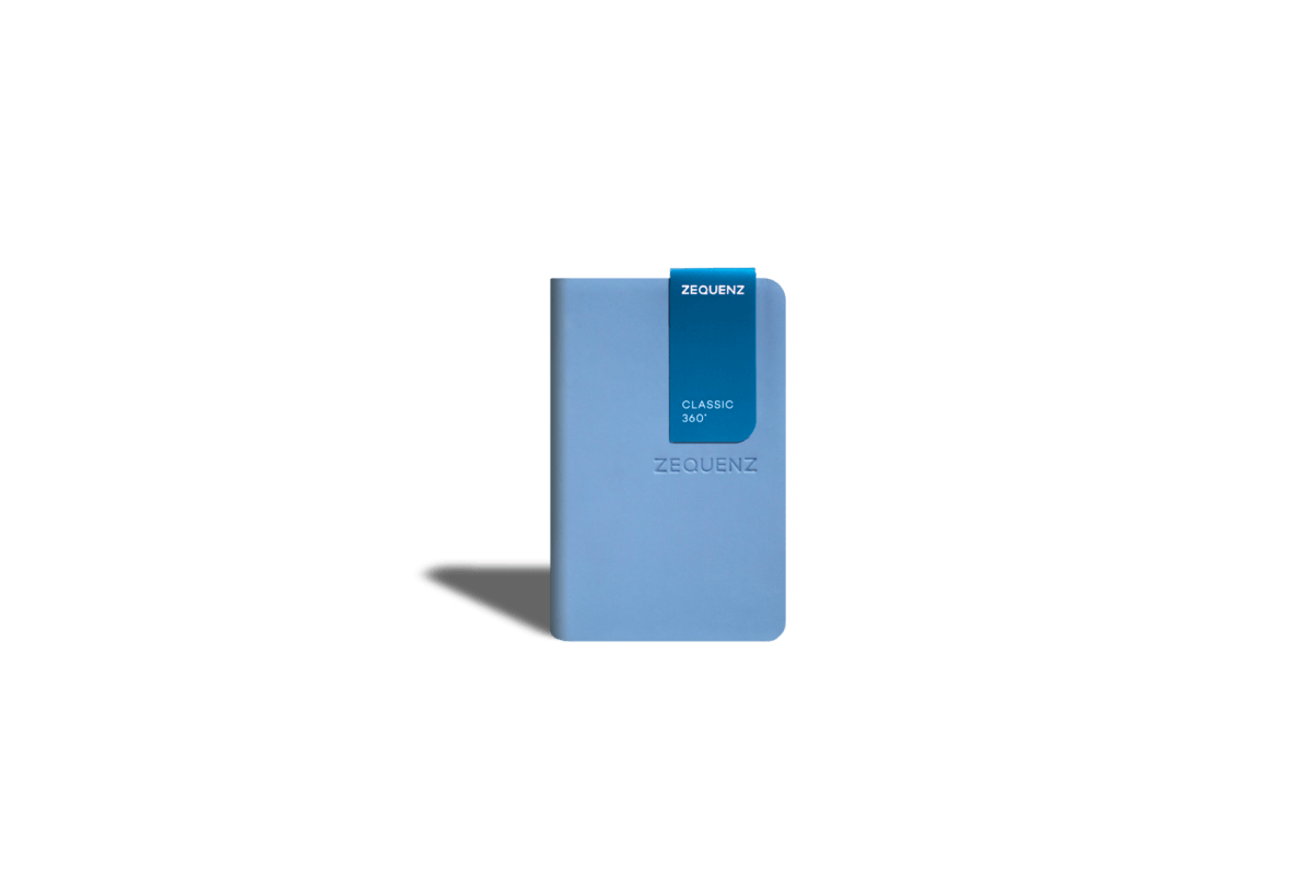 Carnet ZEQUENZ The Color - A7 - Uni - Light Blue - 8859340524354