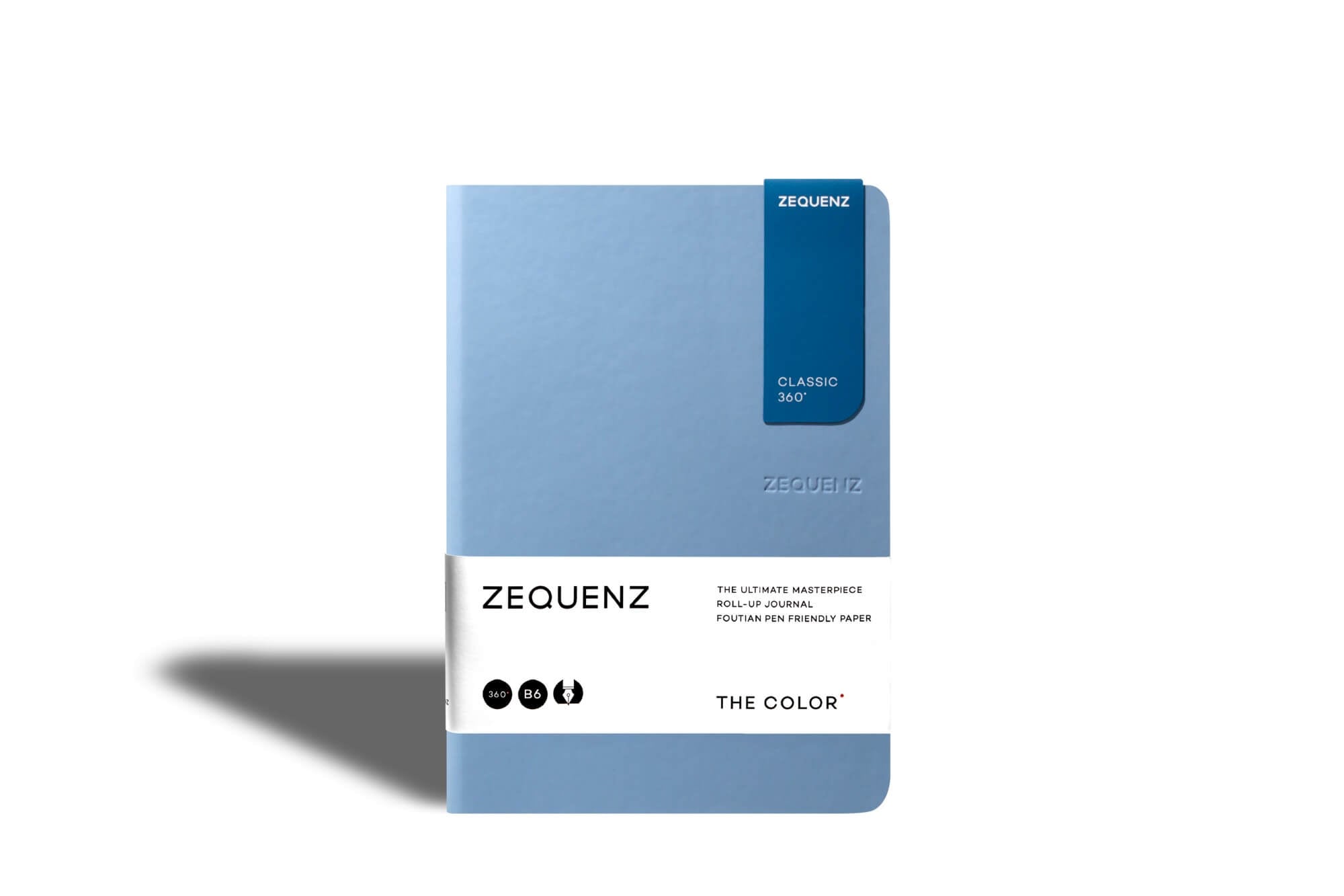 Carnet ZEQUENZ The Color - B6 - Uni - Light Blue - 8859340512184