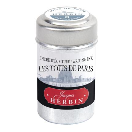 Cartouches d'encre JACQUES HERBIN - Les Couleurs de Paris - Les Toits de Paris - 3188550208064