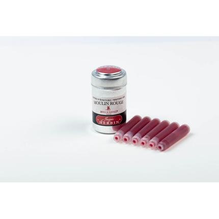 Cartouches d'encre JACQUES HERBIN - Les Couleurs de Paris - Moulin Rouge - 3188550208279