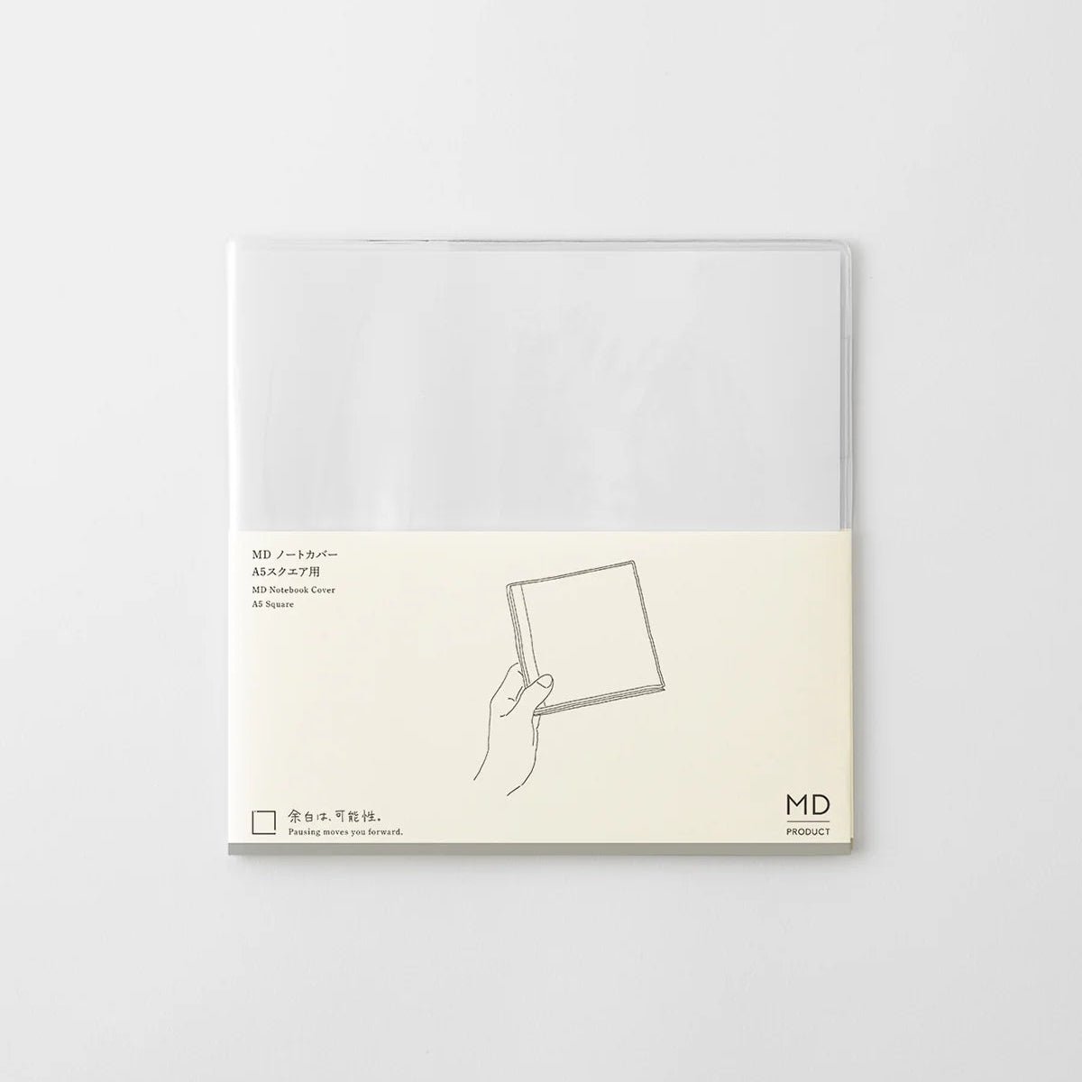 Couverture MD Notebook Clear Cover - A5 Square - 