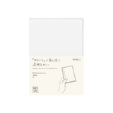 Couverture MIDORI MD PAPER Notebook Clear Cover - A6