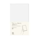Couverture MIDORI MD PAPER Notebook Clear Cover - B6