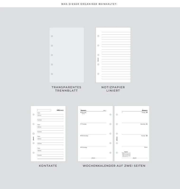 Organiseur FILOFAX Saffiano