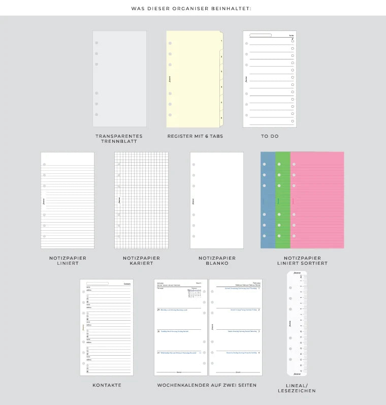 Organiseur FILOFAX Saffiano