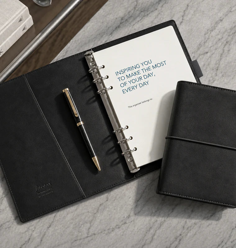 Organiseur FILOFAX Domino Soft - Personal - Black