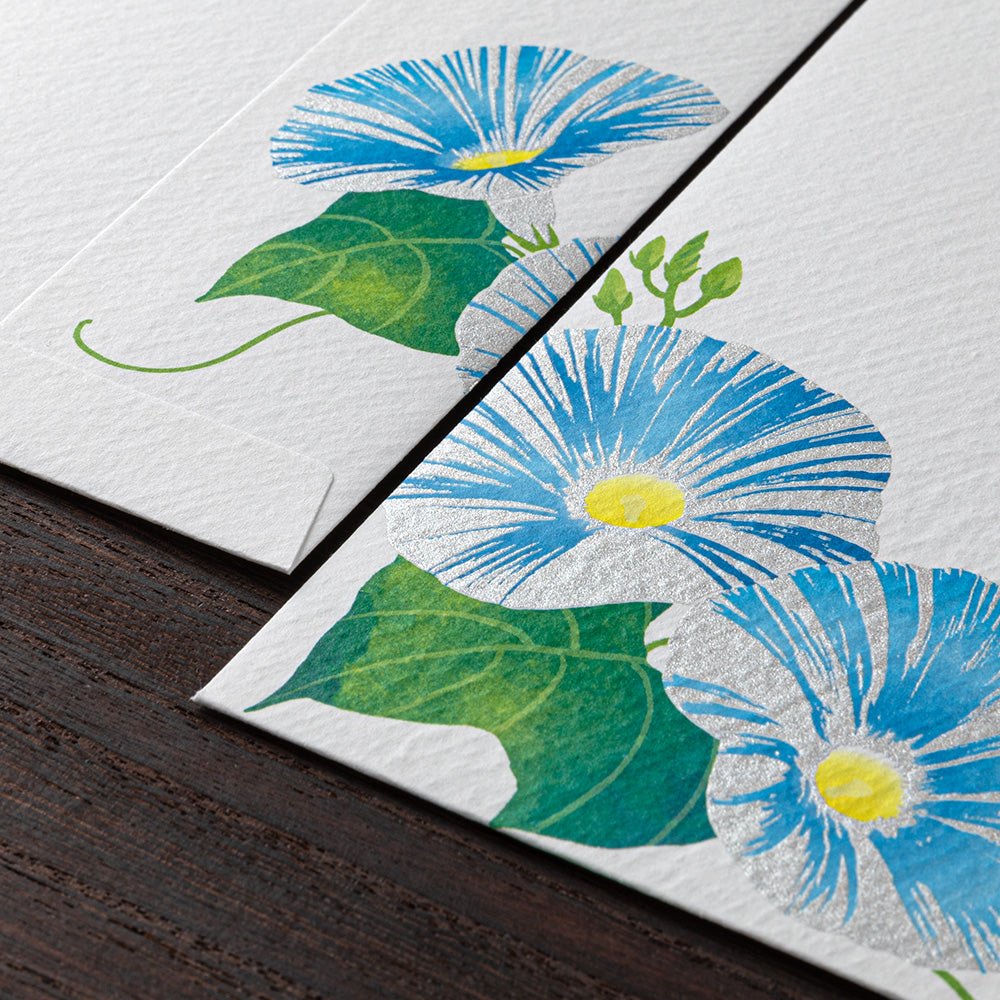 Enveloppes MIDORI washi - 188 x 90 mm - Ipomée - 4902805871747