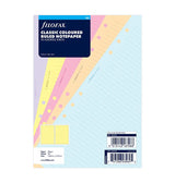 Recharge FILOFAX - A5 - Feuilles de notes lignées (assortiment classic)