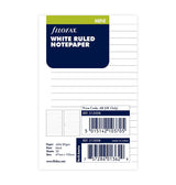 Recharge FILOFAX - Mini - Feuilles de notes lignées (blanc)