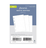Recharge FILOFAX - Mini - Feuilles de notes pointillées (blanc)