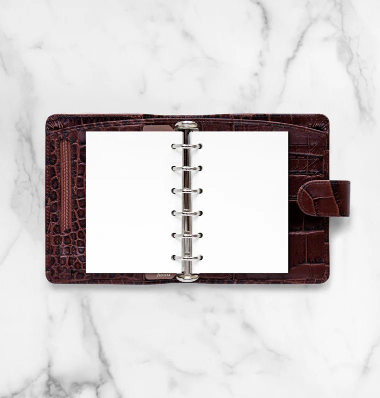 Feuilles de notes unies FILOFAX - Blanc - Pocket - Pocket - Uni - 5015142600068