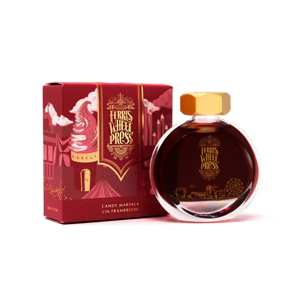 Flacon d'encre FERRIS WHEEL PRESS - Everyday Ink - Candy Marsala (38ml) - 850025001175