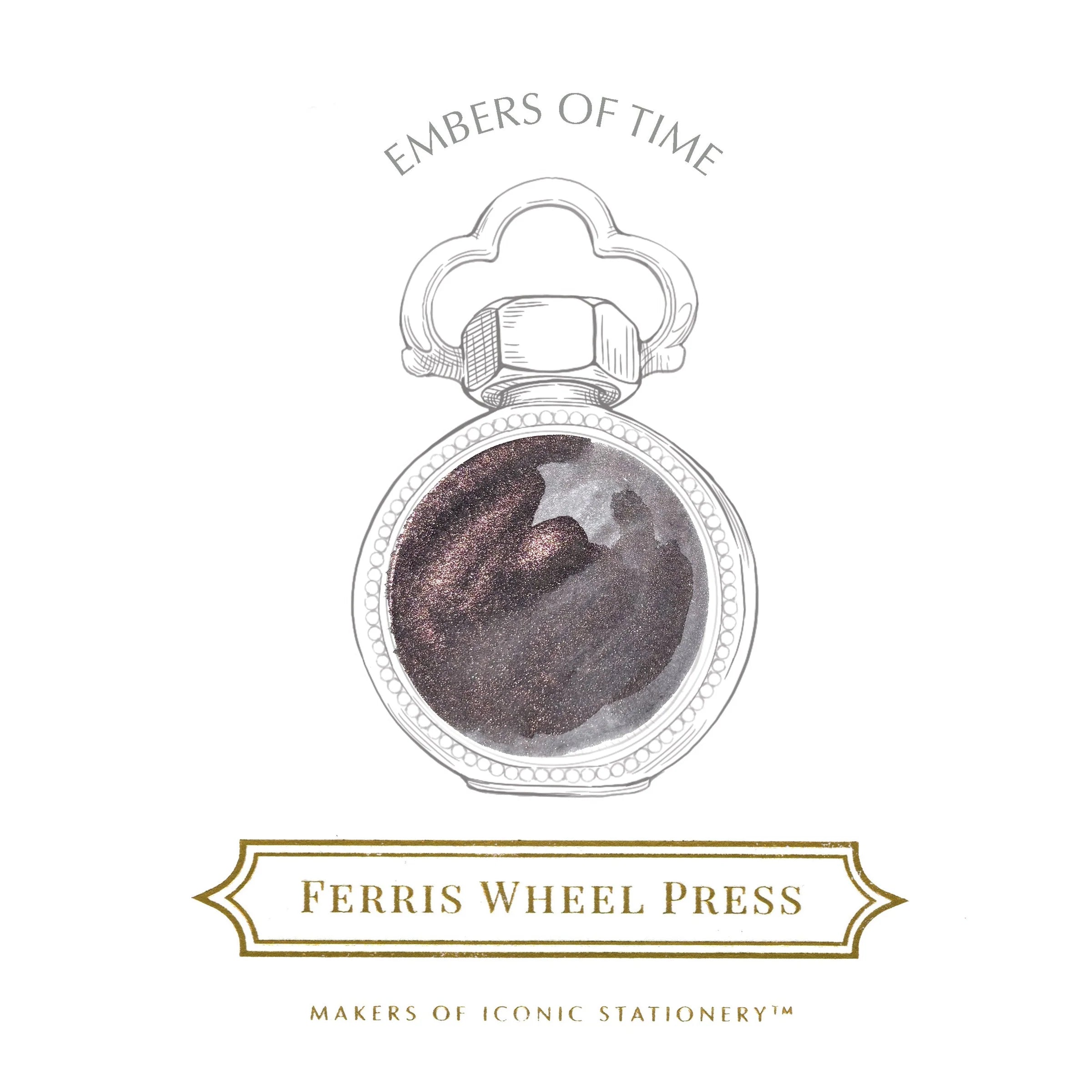 Flacon d'encre FERRIS WHEEL PRESS - Everyday Ink - Embers of Time (38ml) - 818351005670