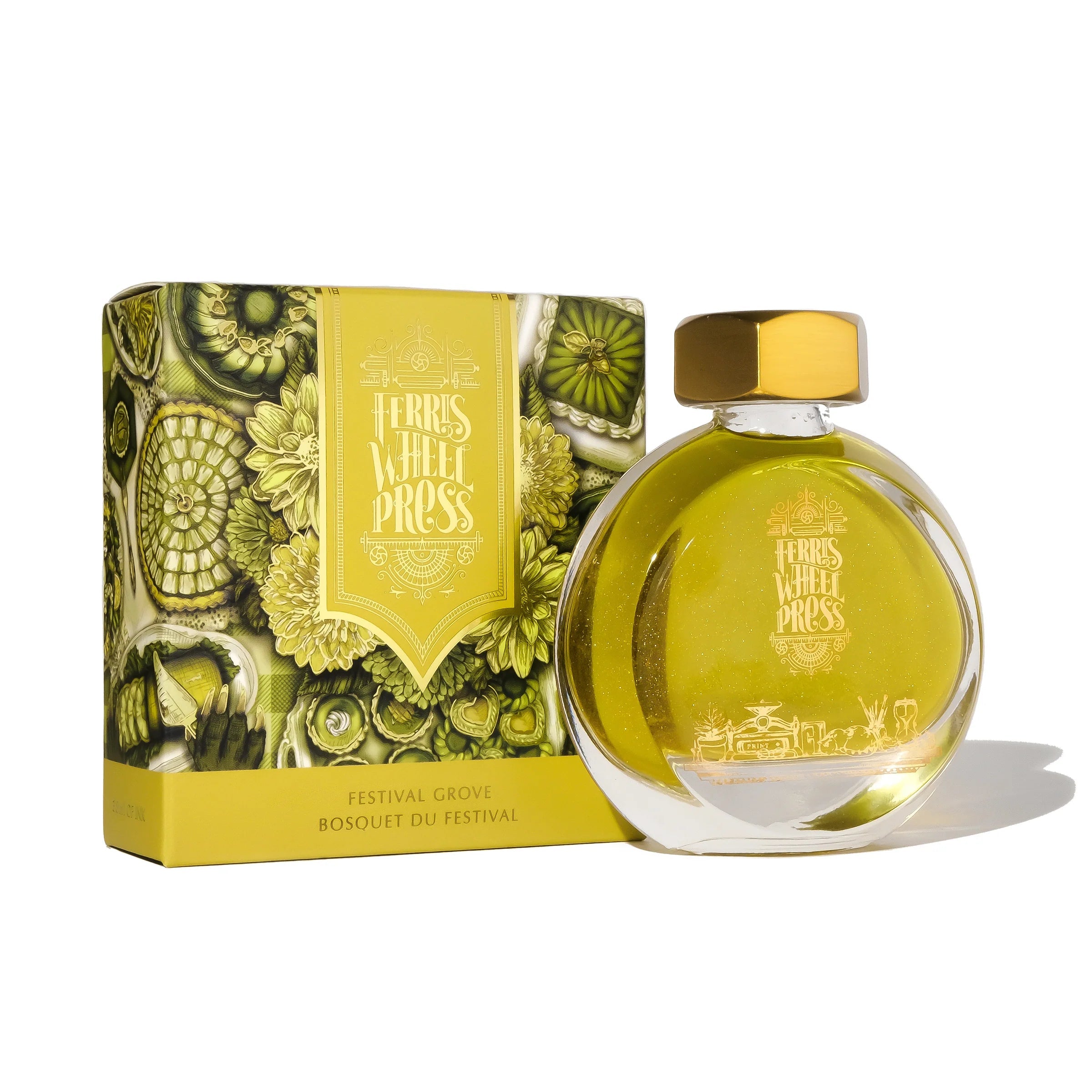 Flacon d'encre FERRIS WHEEL PRESS - Everyday Ink - Festival Grove (38ml) - 818351003881