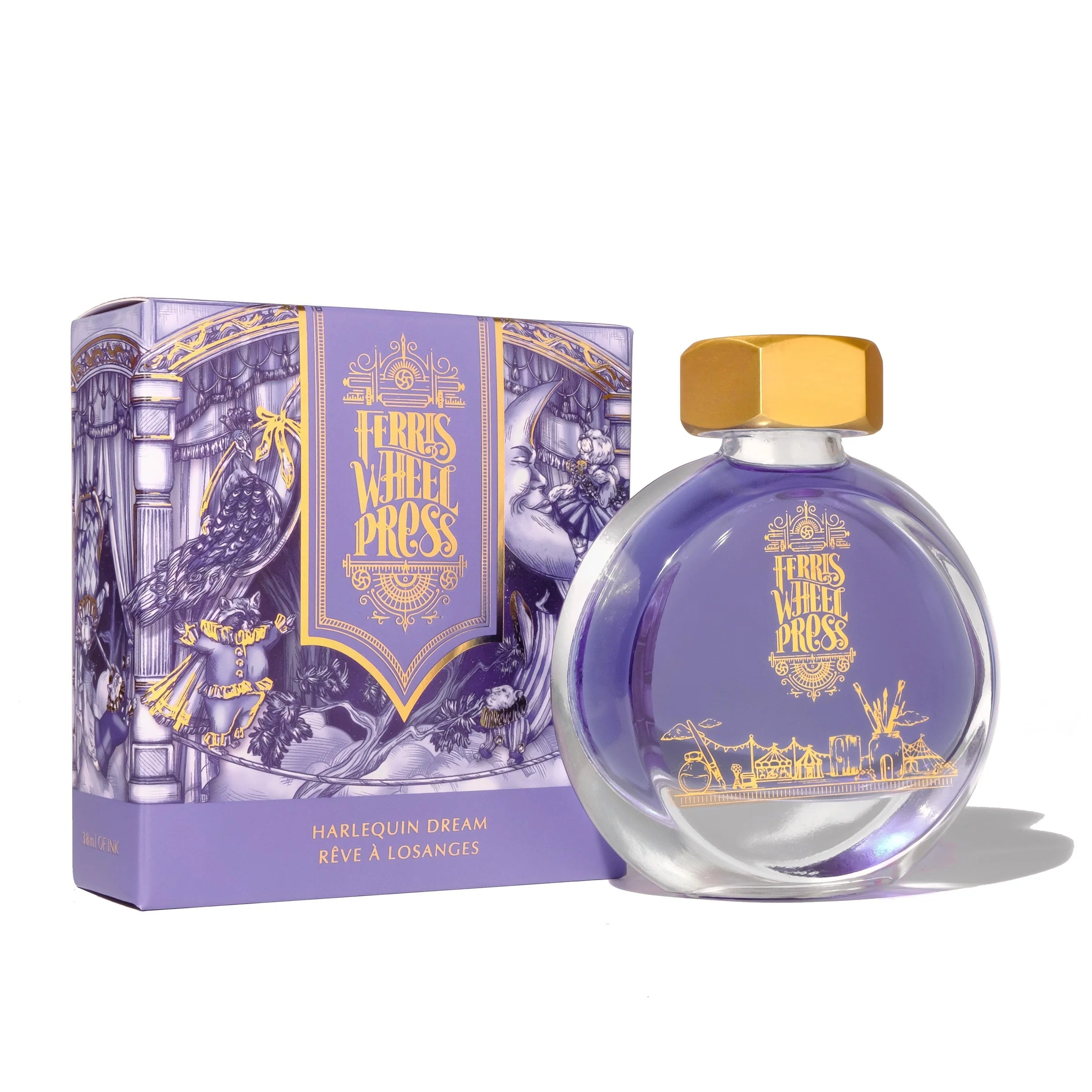Flacon d'encre FERRIS WHEEL PRESS - Everyday Ink - Harlequin Dream (38ml) - 818351002839