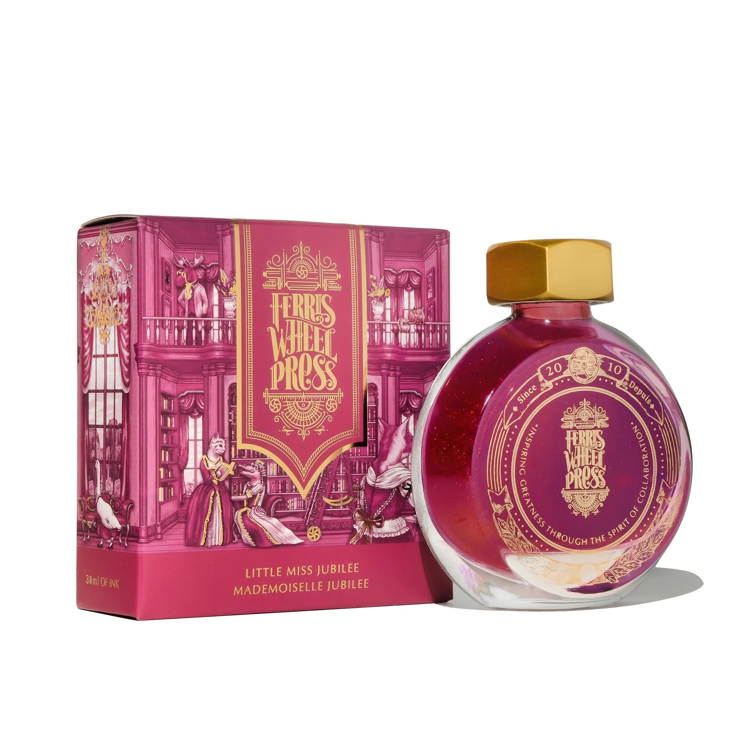 Flacon d'encre FERRIS WHEEL PRESS - Everyday Ink | Honorary Edition - Little Miss Jubilee (38ml) - 
