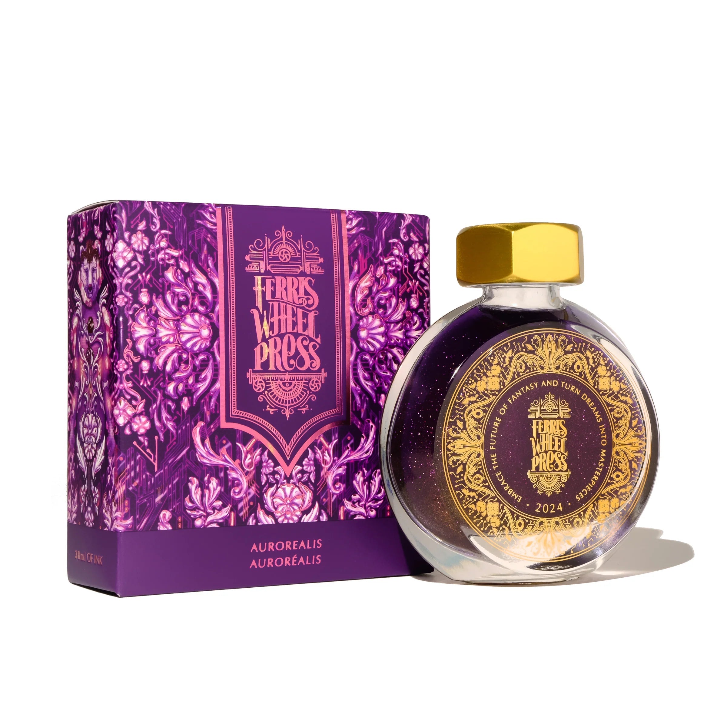 Flacon d'encre FERRIS WHEEL PRESS - Everyday Ink | Limited Edition 2024 - Aurorealis (38ml) - 818351002938