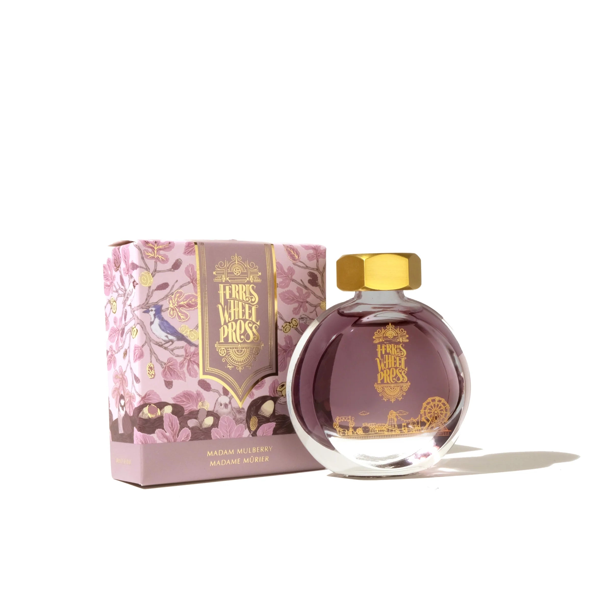 Flacon d'encre FERRIS WHEEL PRESS - Everyday Ink - Madam Mulberry (38ml) - 818351000323