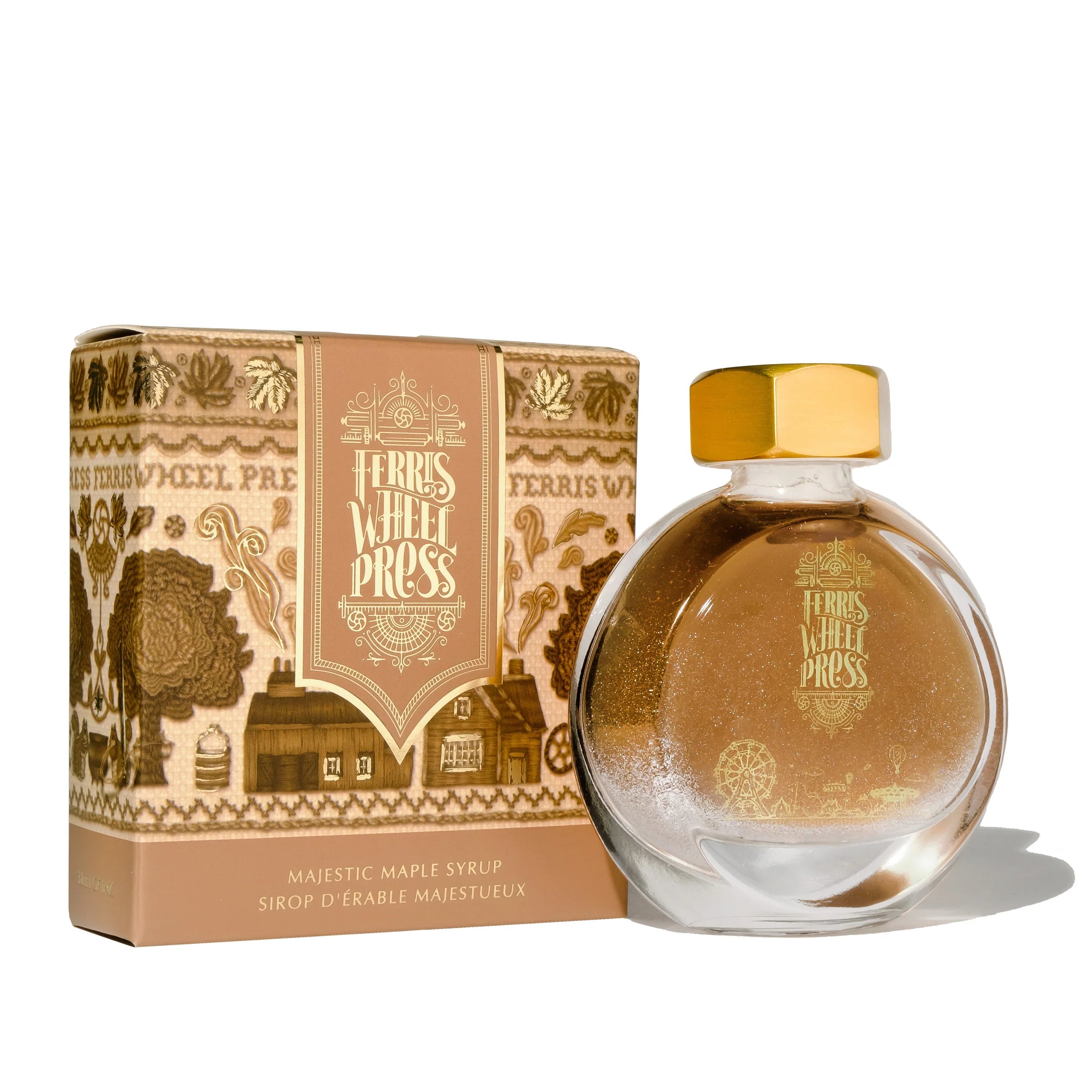 Flacon d'encre FERRIS WHEEL PRESS - Everyday Ink - Majestic Maple Syrup (38ml) - 818351002525