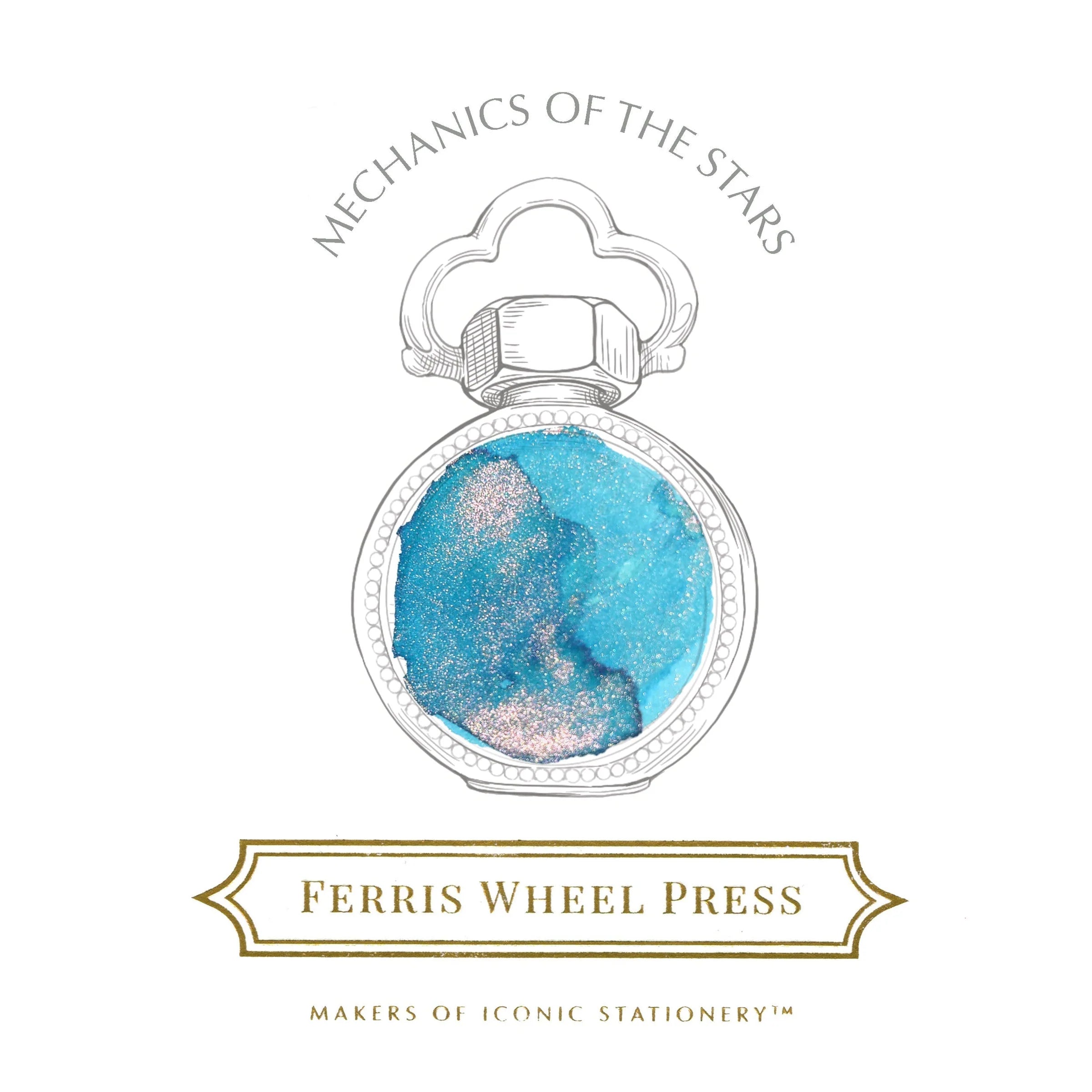 Flacon d'encre FERRIS WHEEL PRESS - Everyday Ink - Mechanics of the Stars (38ml) - 818351005687