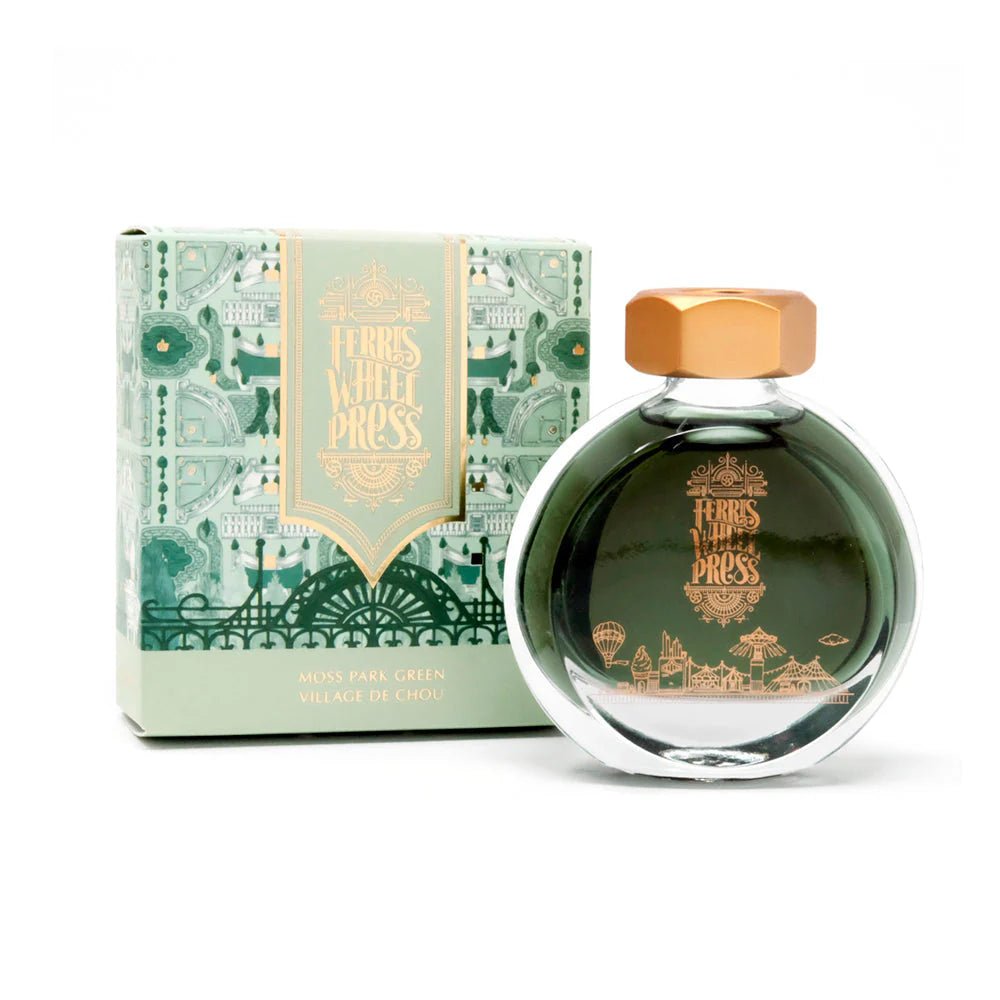 Flacon d'encre FERRIS WHEEL PRESS - Everyday Ink - Moss Park Green (38ml) - 850025001632