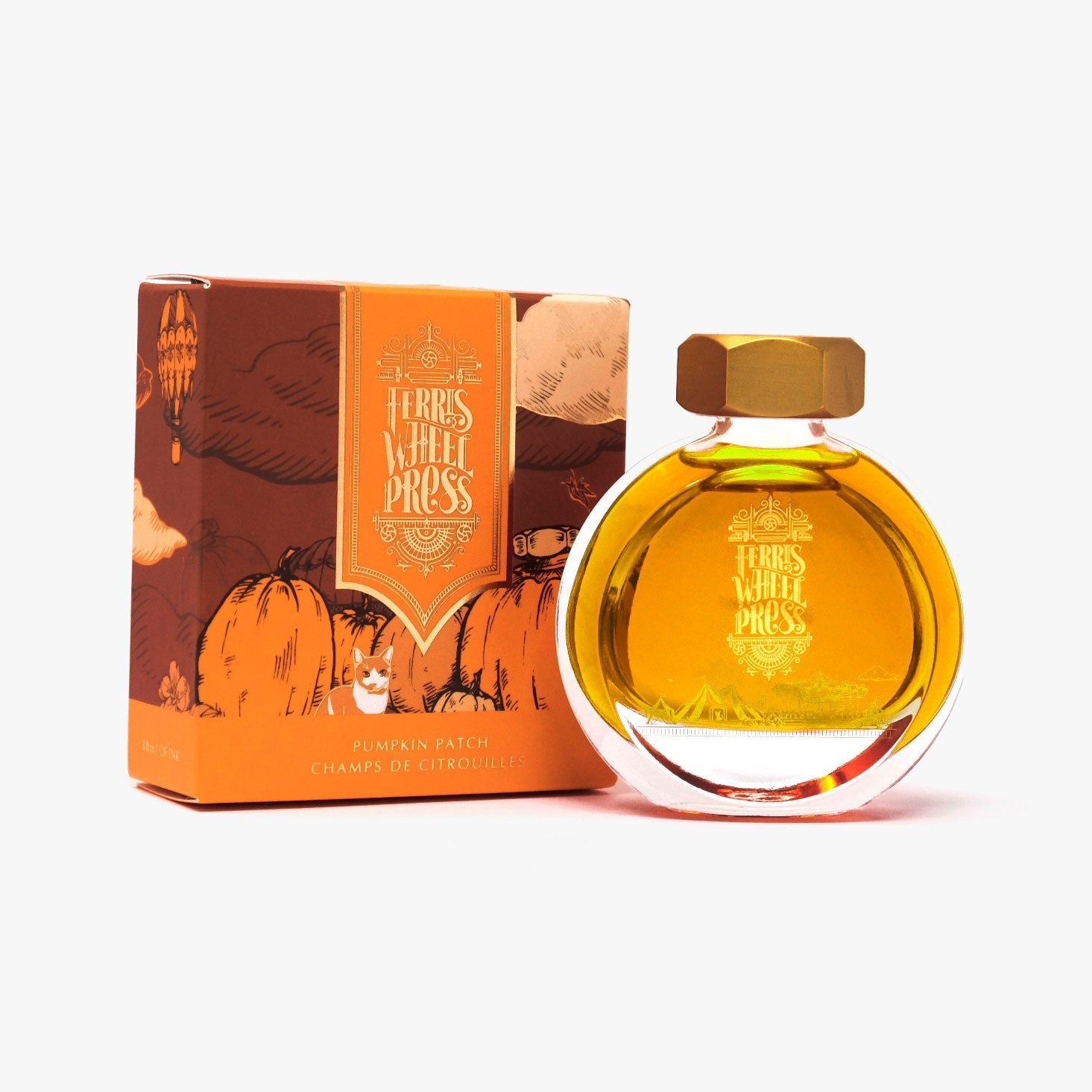 Flacon d'encre FERRIS WHEEL PRESS - Everyday Ink - Pumpkin Patch (38ml) - 850025001229