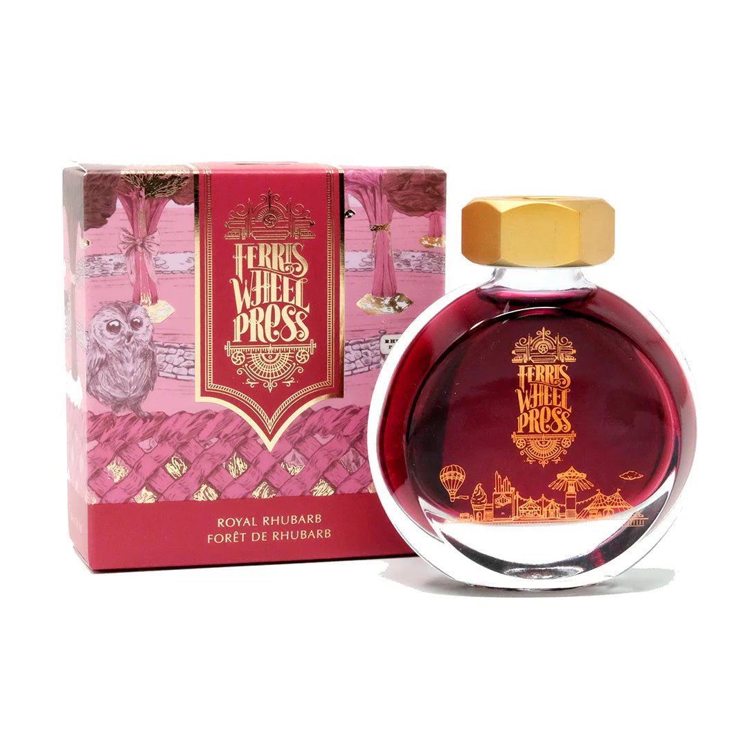 Flacon d'encre FERRIS WHEEL PRESS - Everyday Ink - Royal Rhubarb (38ml) - 850025001601