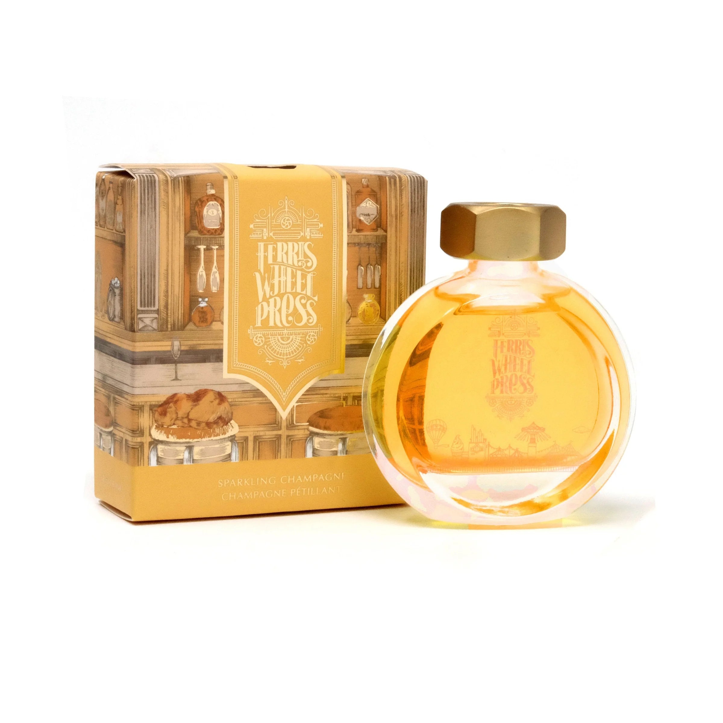 Flacon d'encre FERRIS WHEEL PRESS - Everyday Ink - Sparkling Champagne (38ml) - 850025001656