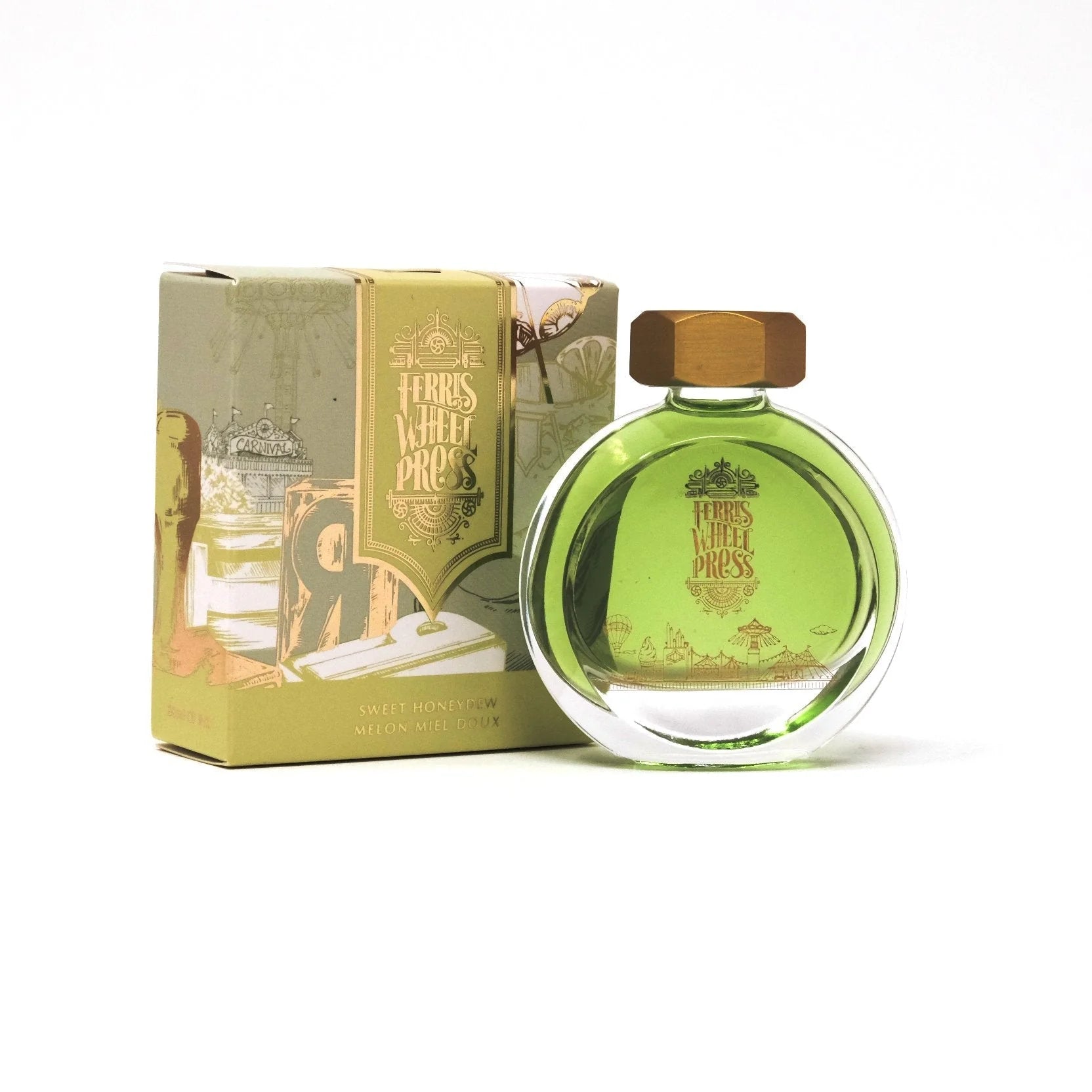 Flacon d'encre FERRIS WHEEL PRESS - Everyday Ink - Sweet Honeydew (38ml) - 850025001847
