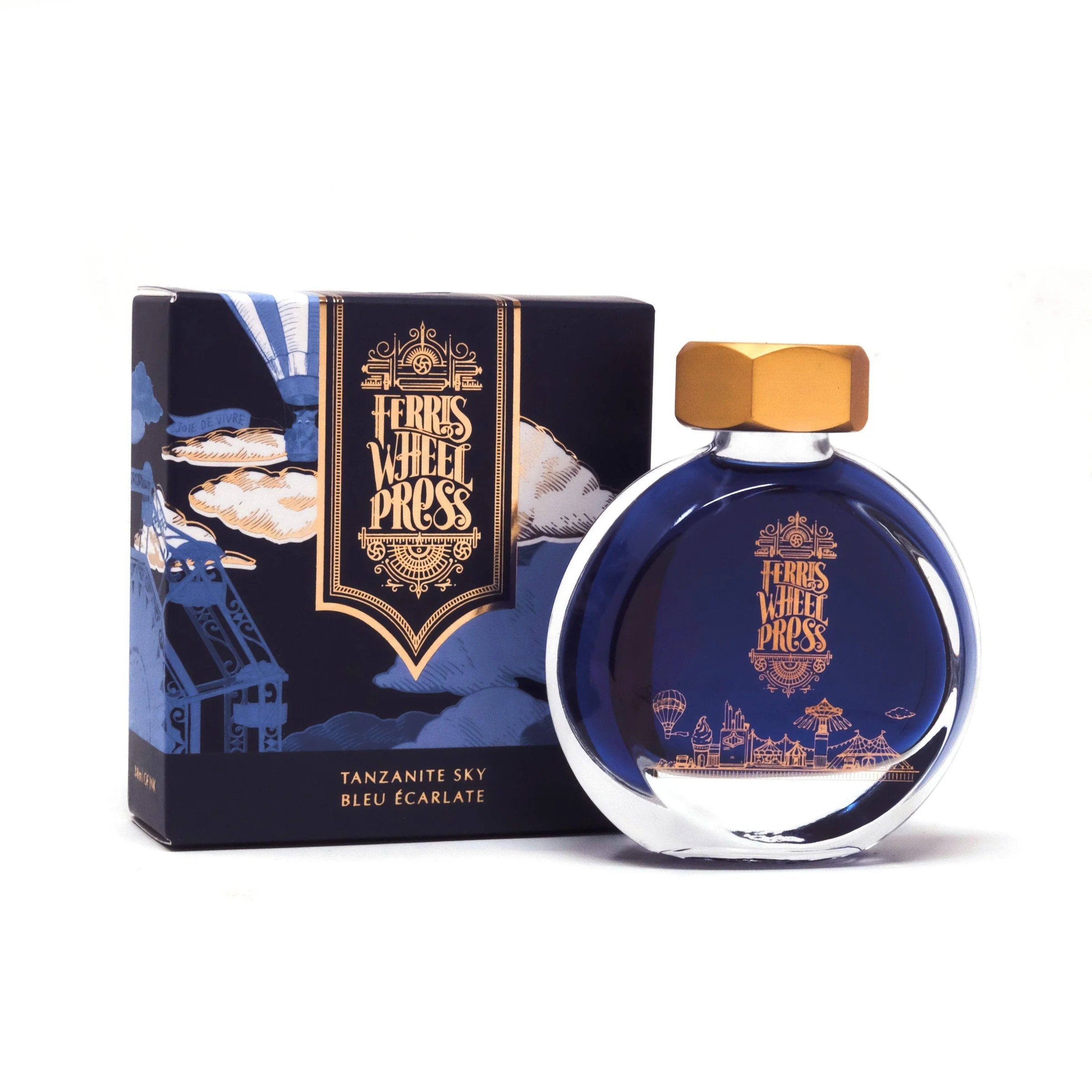 Flacon d'encre FERRIS WHEEL PRESS - Everyday Ink - Tanzanite Sky (38ml) - 850025001168